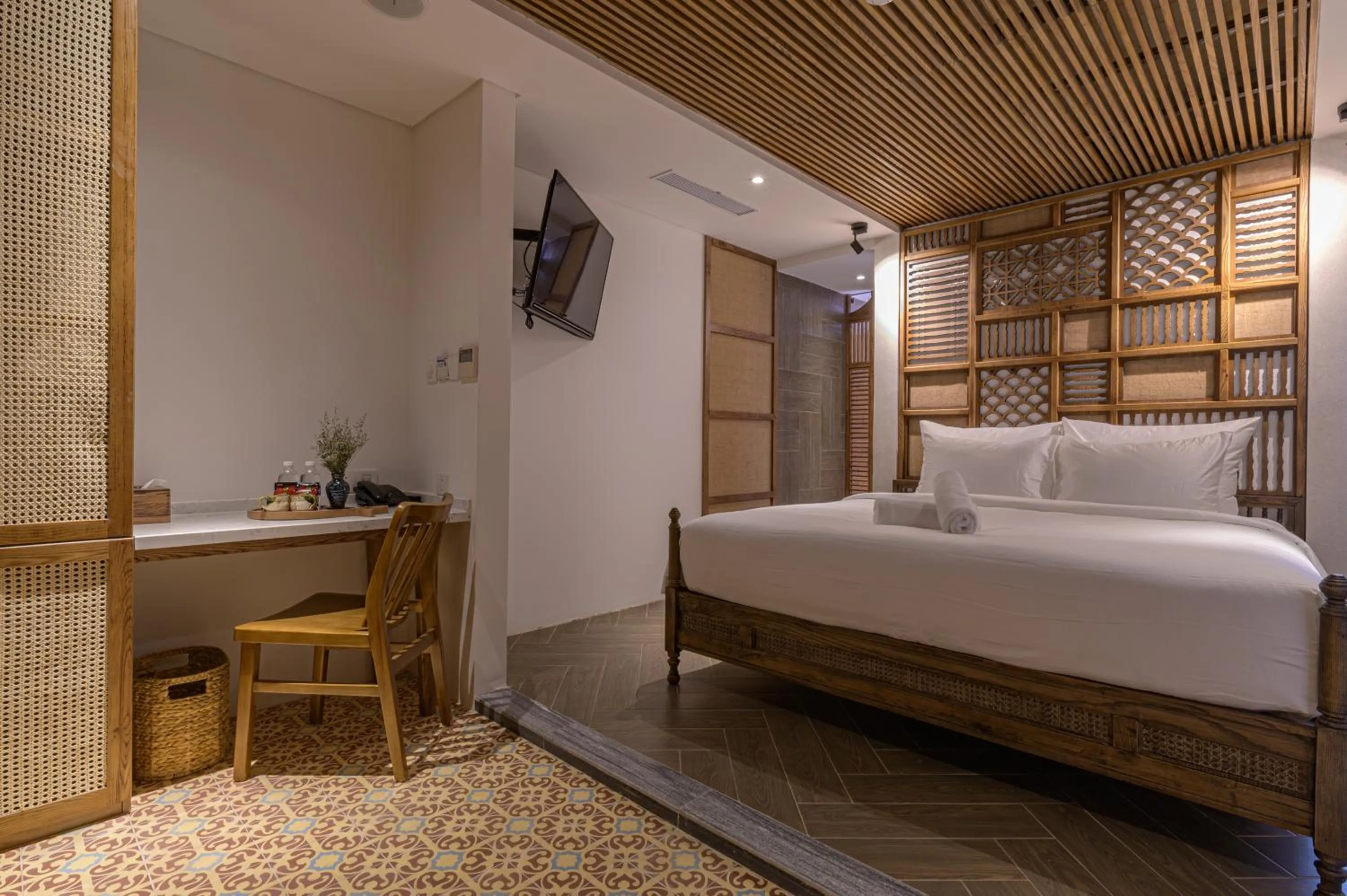 Bed in Le Boutique Danang