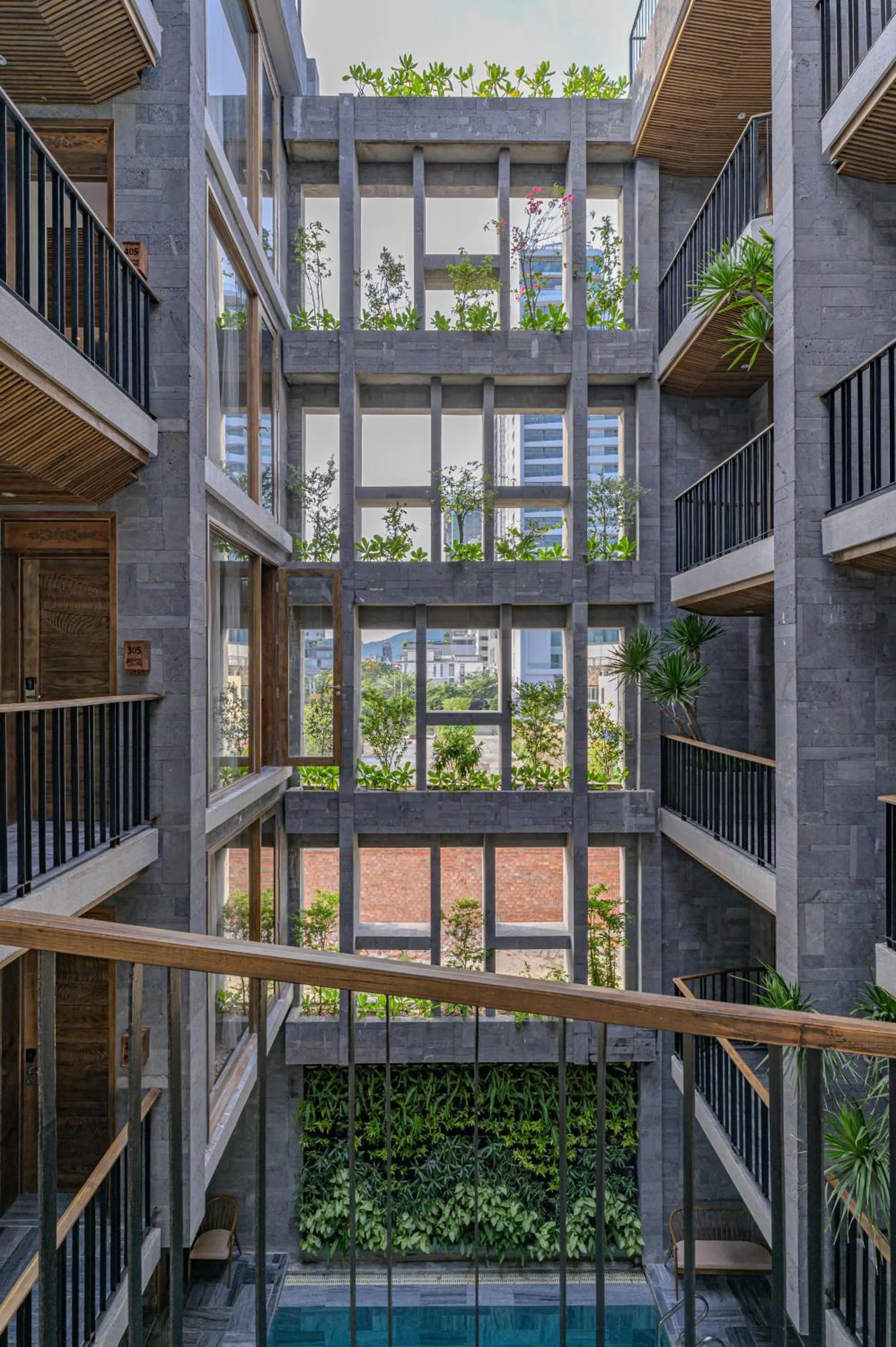 Property building in Le Boutique Danang