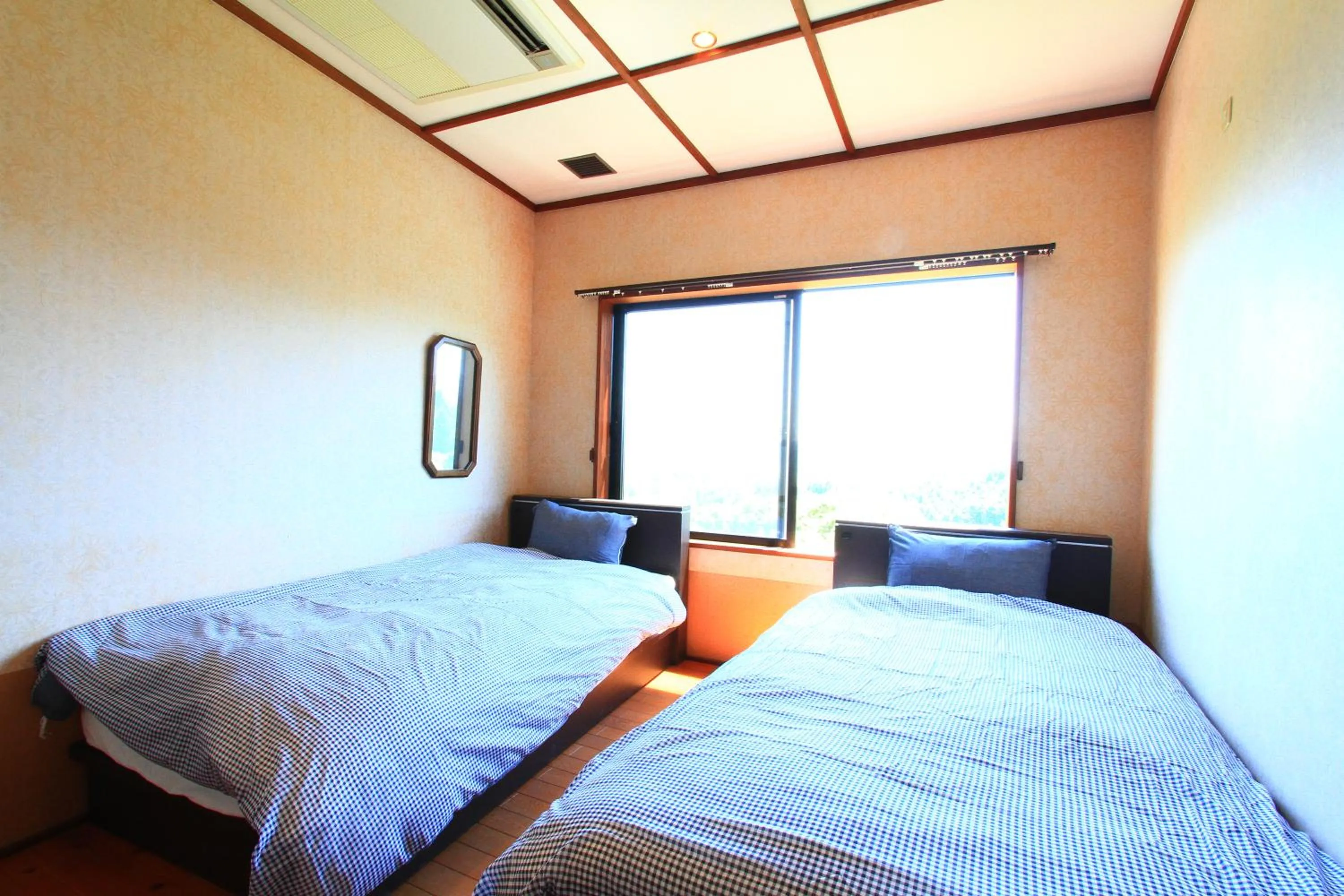Bed in Tsukitei