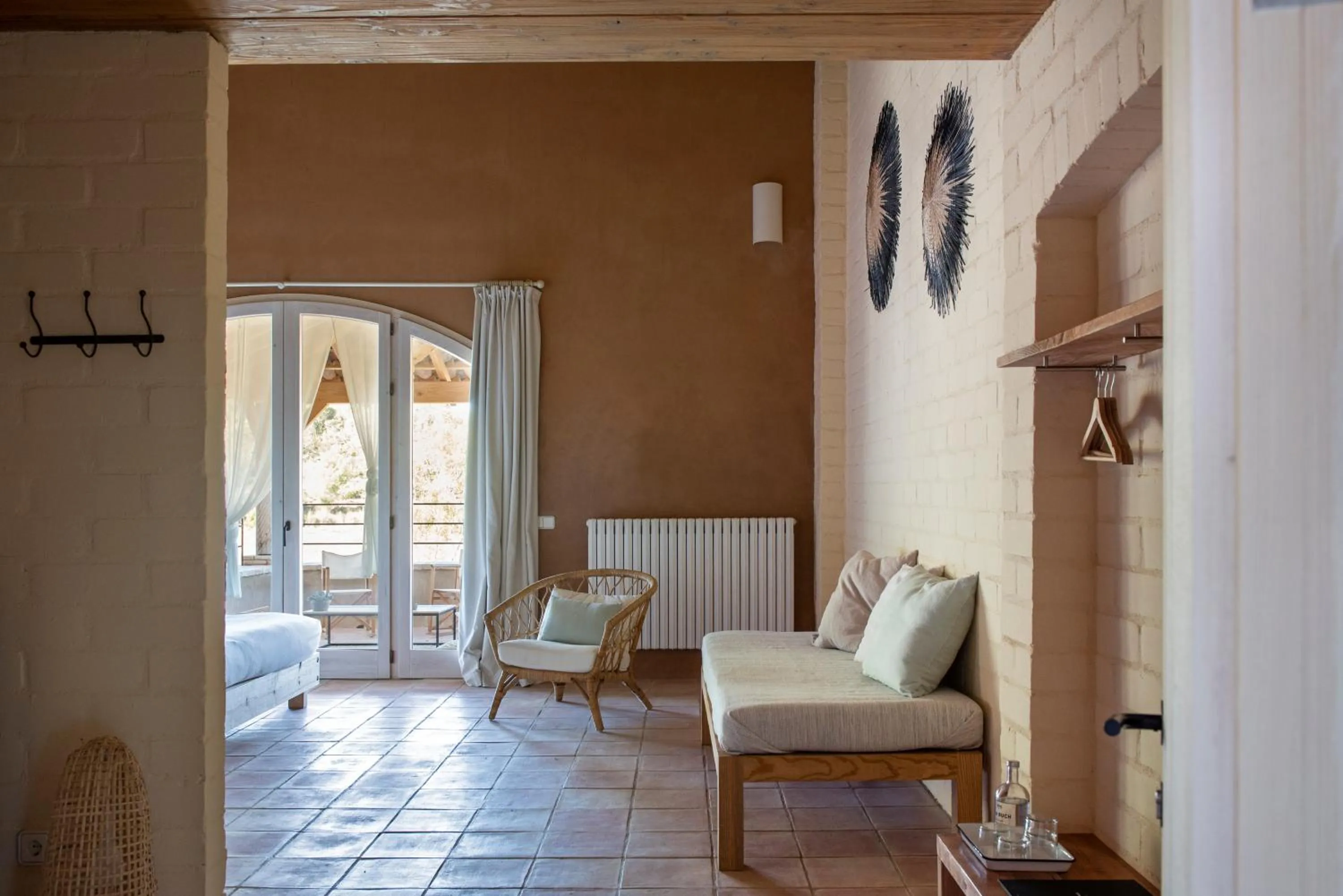 Living room in ECOTurisme Can Buch HOTEL