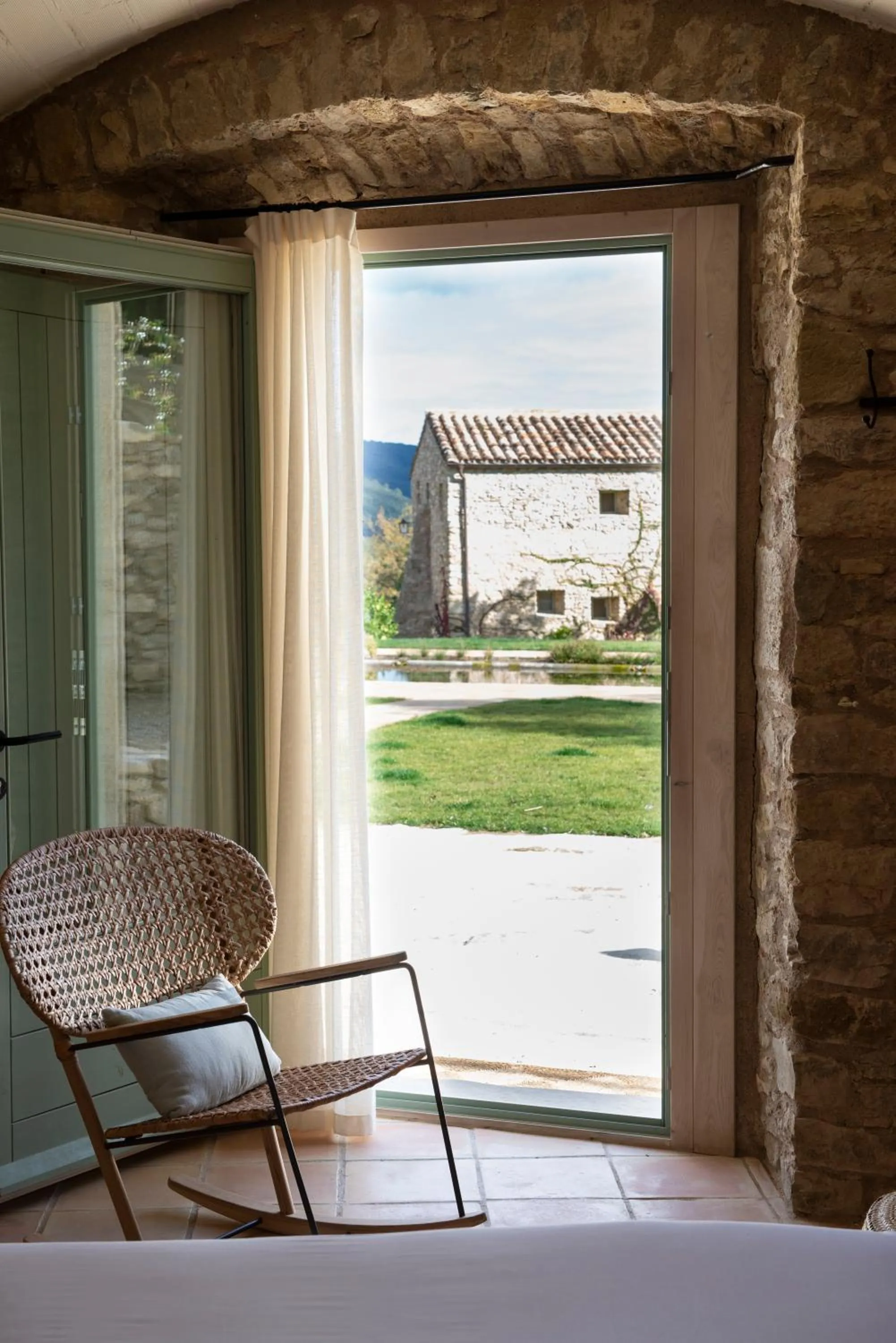 Balcony/Terrace in ECOTurisme Can Buch HOTEL