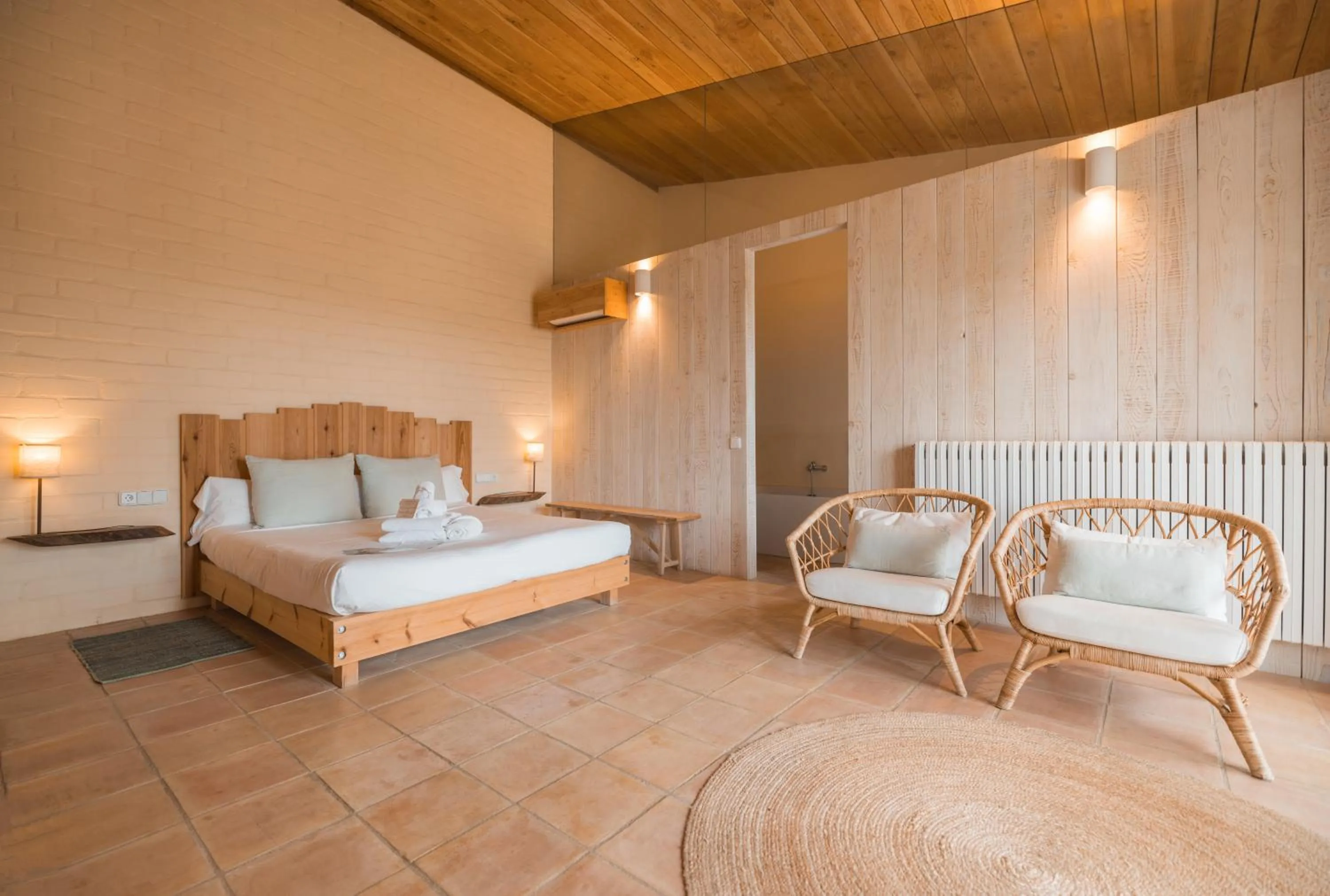 Photo of the whole room, Bed in ECOTurisme Can Buch HOTEL