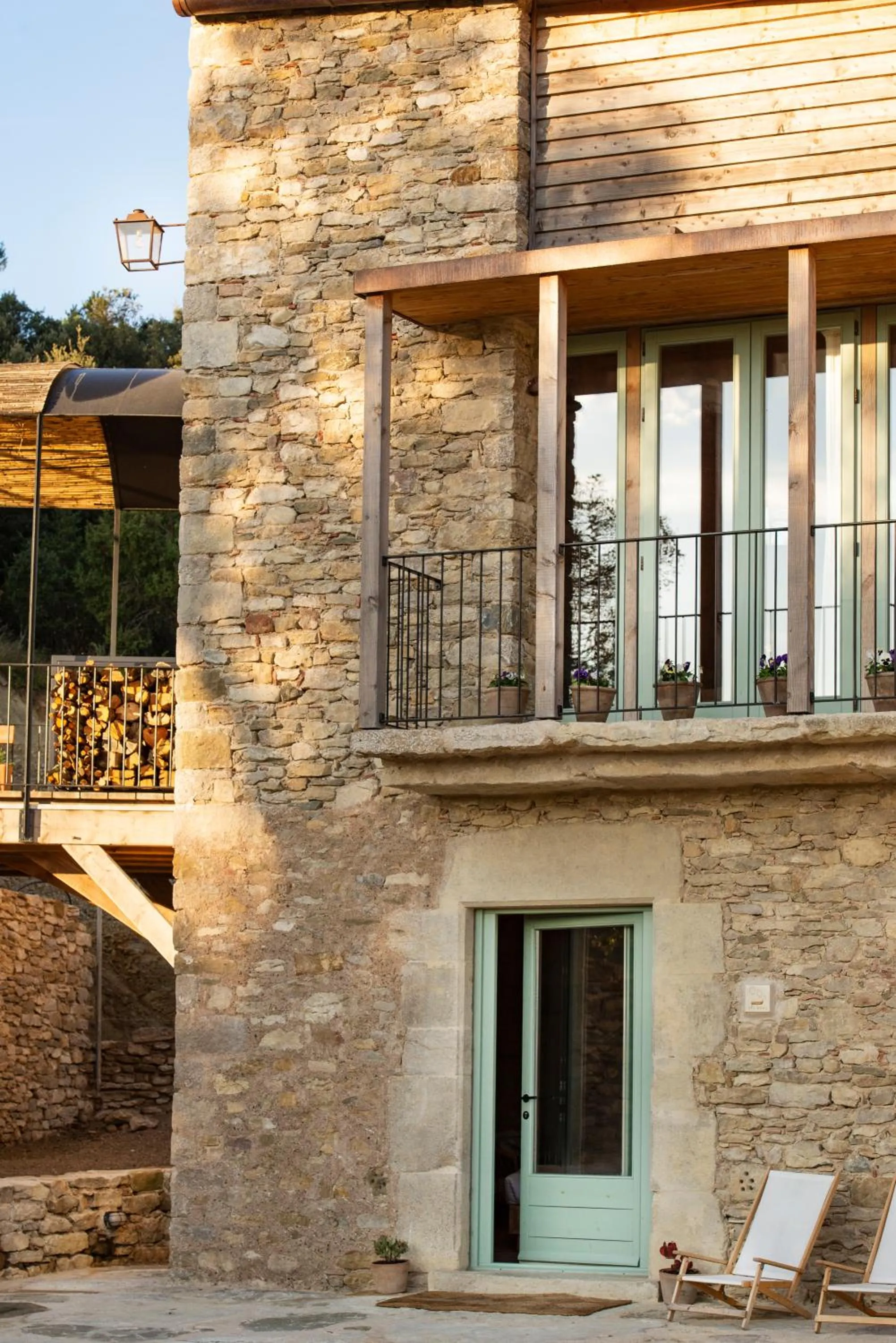 Facade/entrance in ECOTurisme Can Buch HOTEL