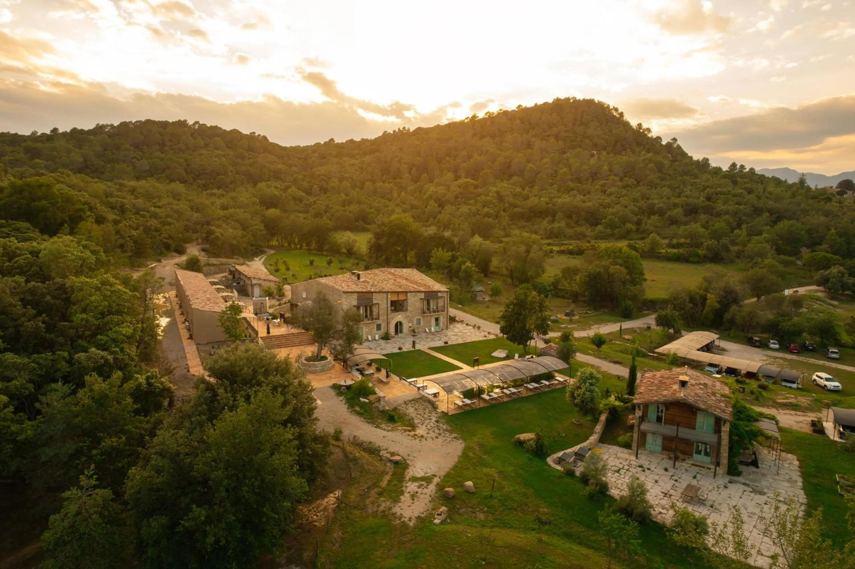 Bird's eye view in ECOTurisme Can Buch HOTEL