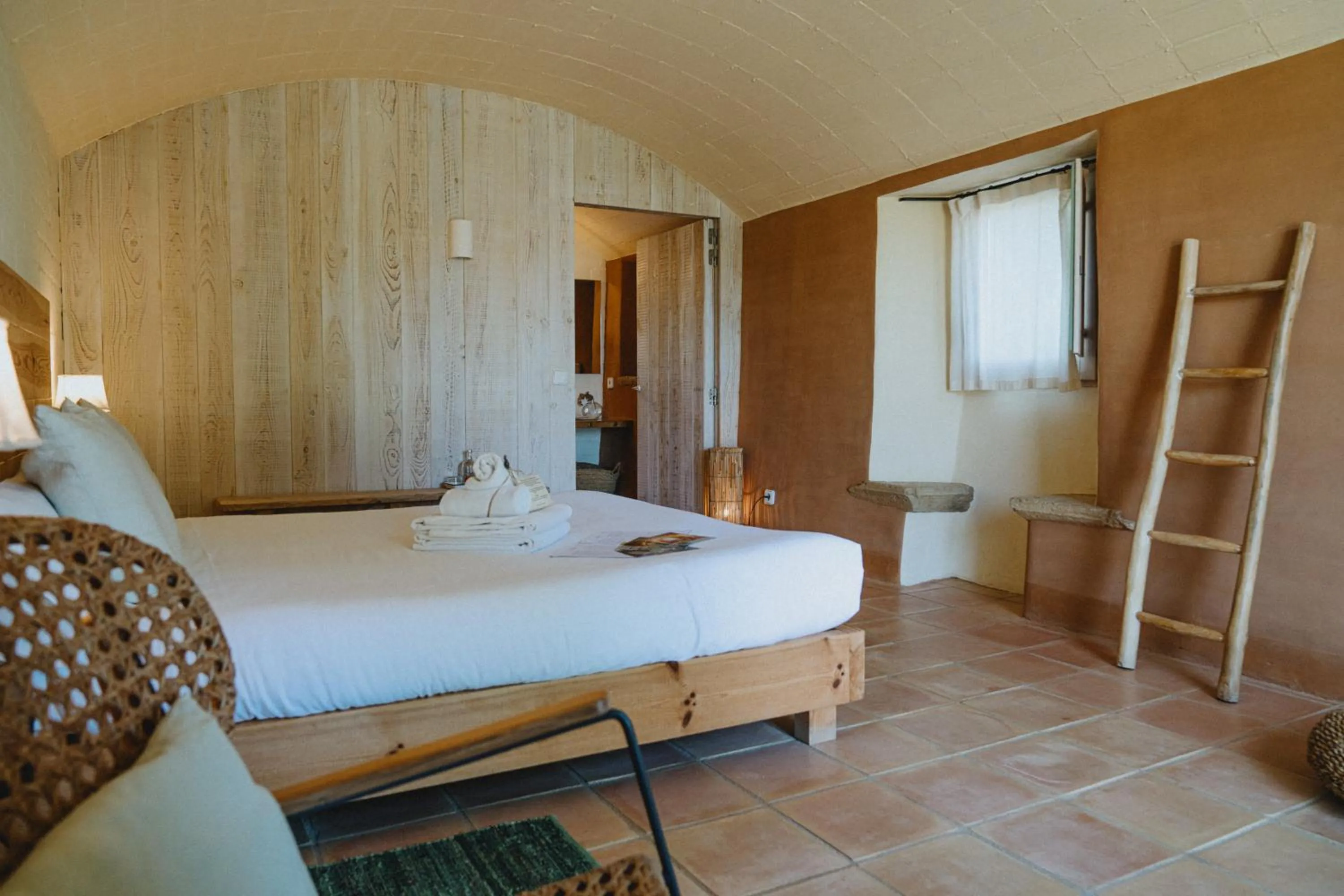 Photo of the whole room, Bed in ECOTurisme Can Buch HOTEL