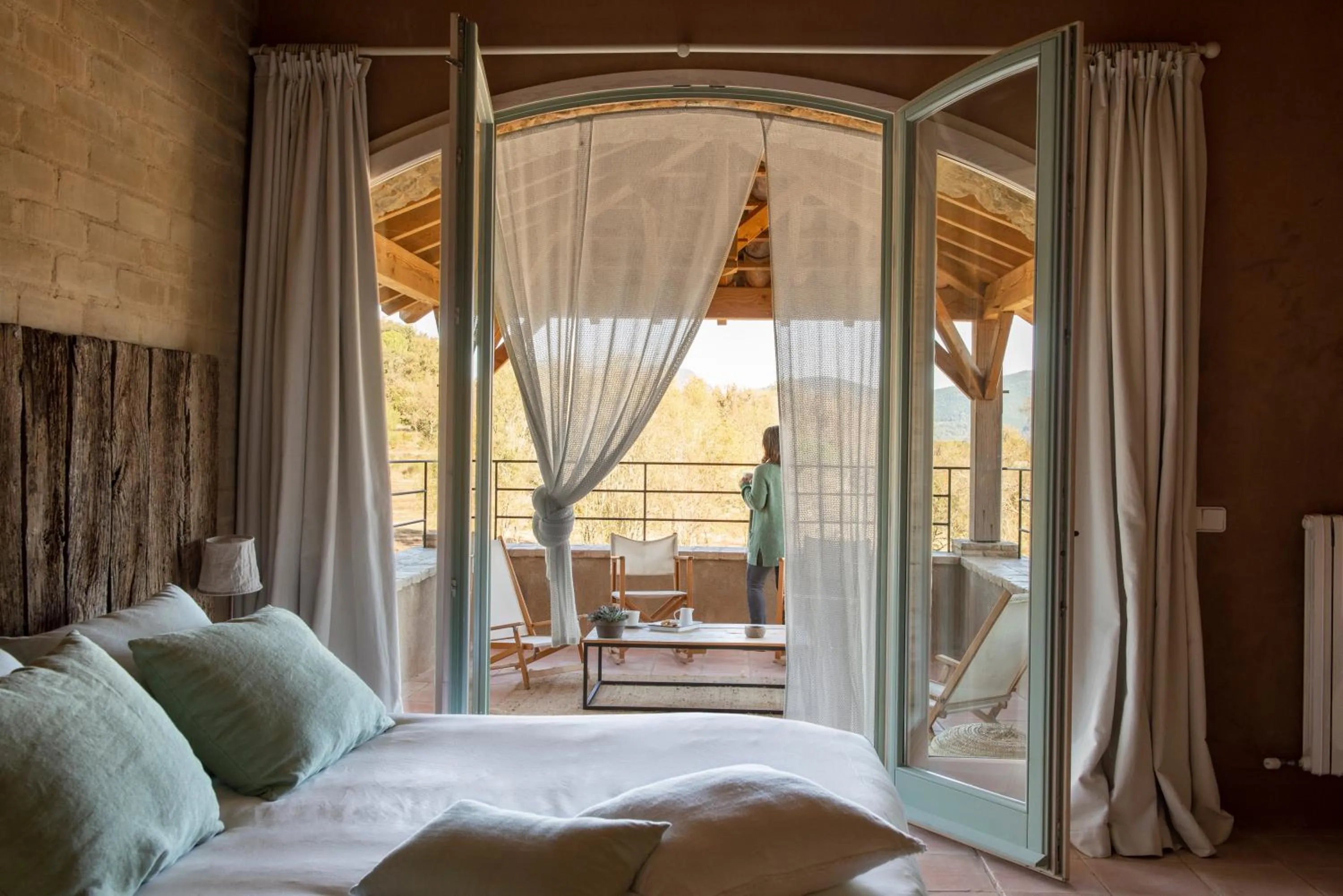 Photo of the whole room, Bed in ECOTurisme Can Buch HOTEL