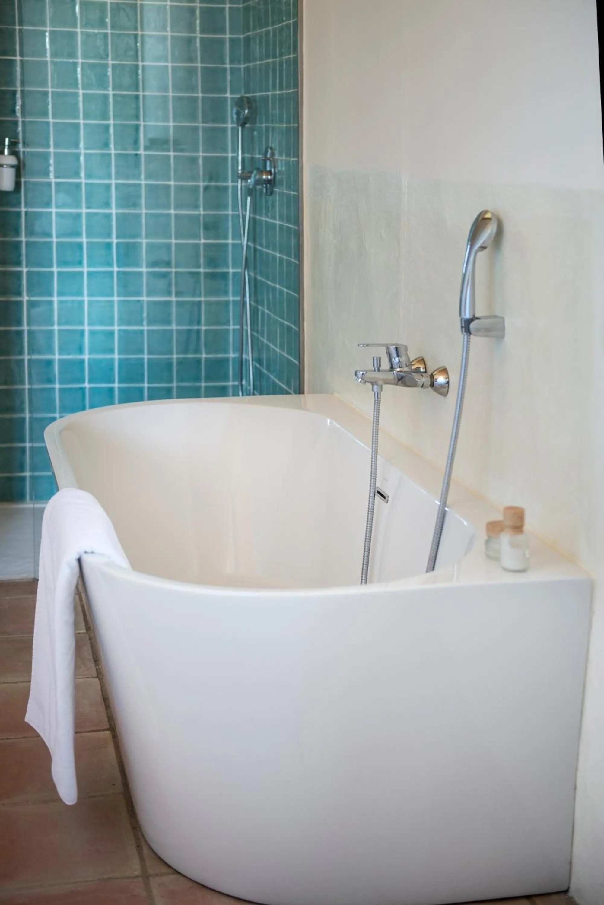 Bathroom in ECOTurisme Can Buch HOTEL