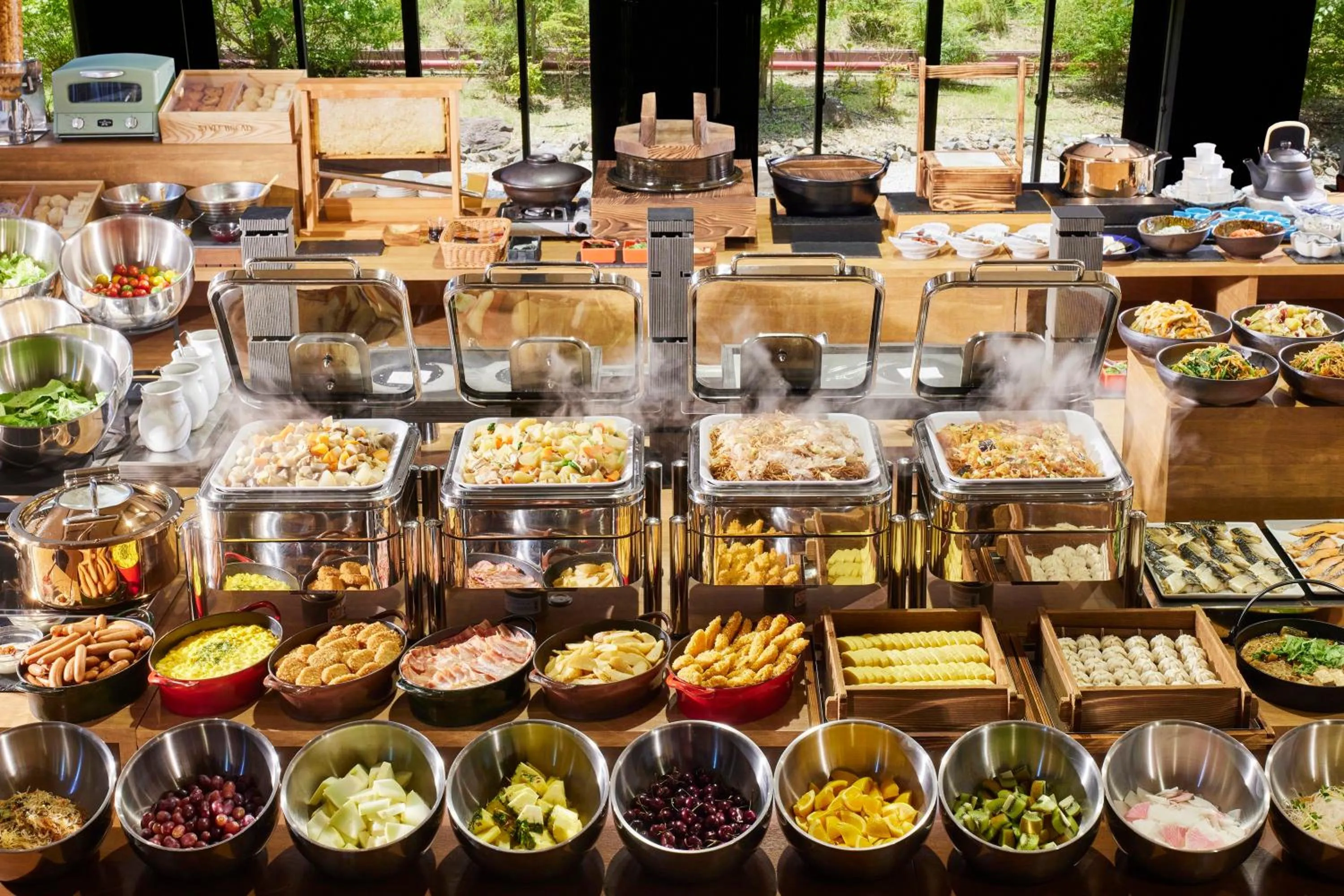 Breakfast in KAMENOI HOTEL Nara