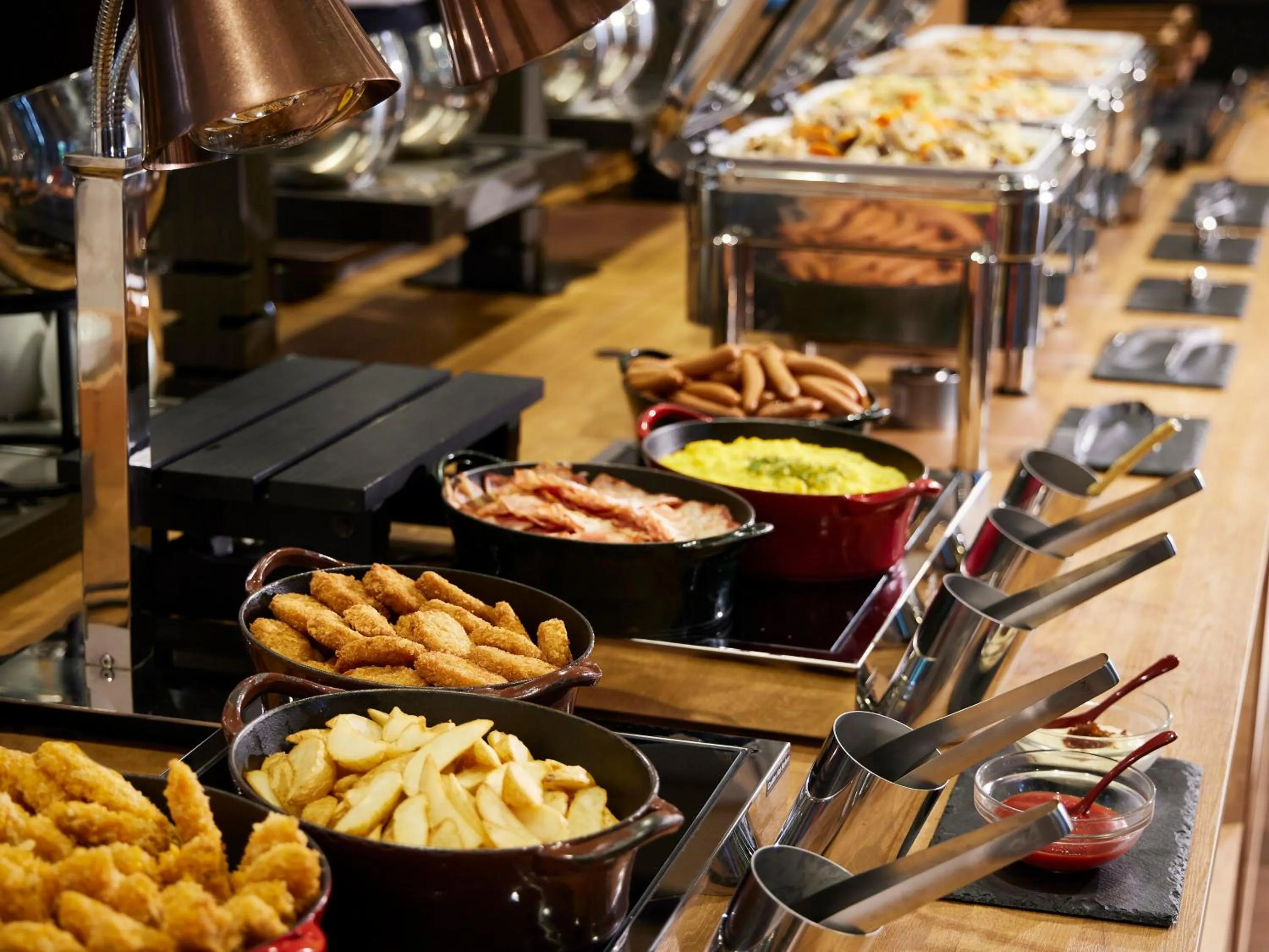 Buffet breakfast in Kanponoyado Nara