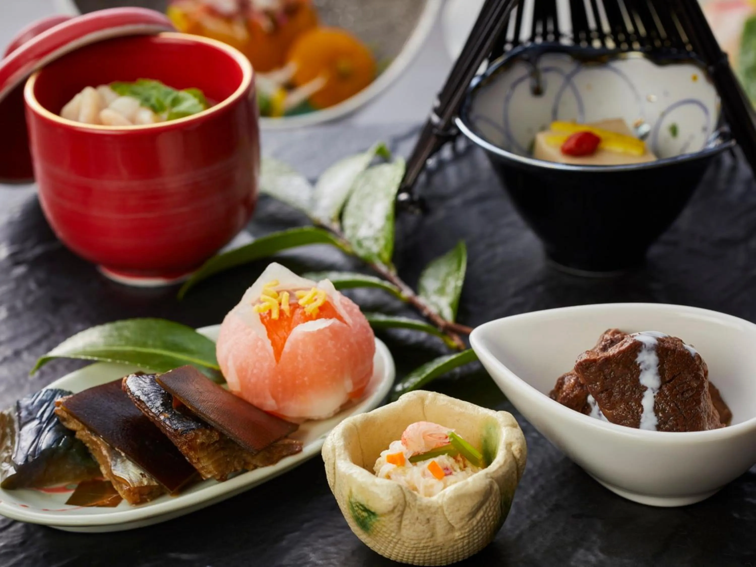 Dinner in Kanponoyado Nara