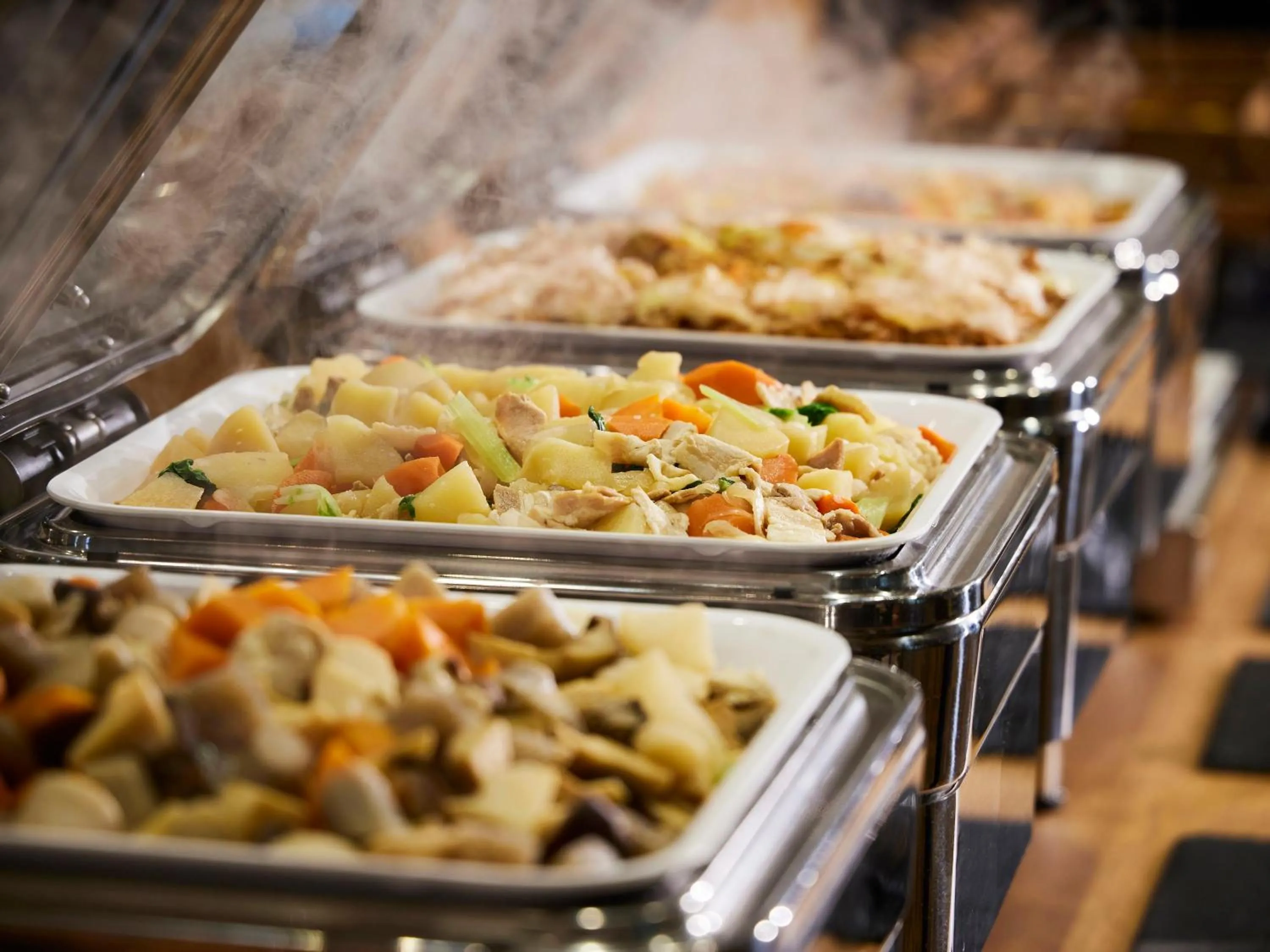 Buffet breakfast in Kanponoyado Nara