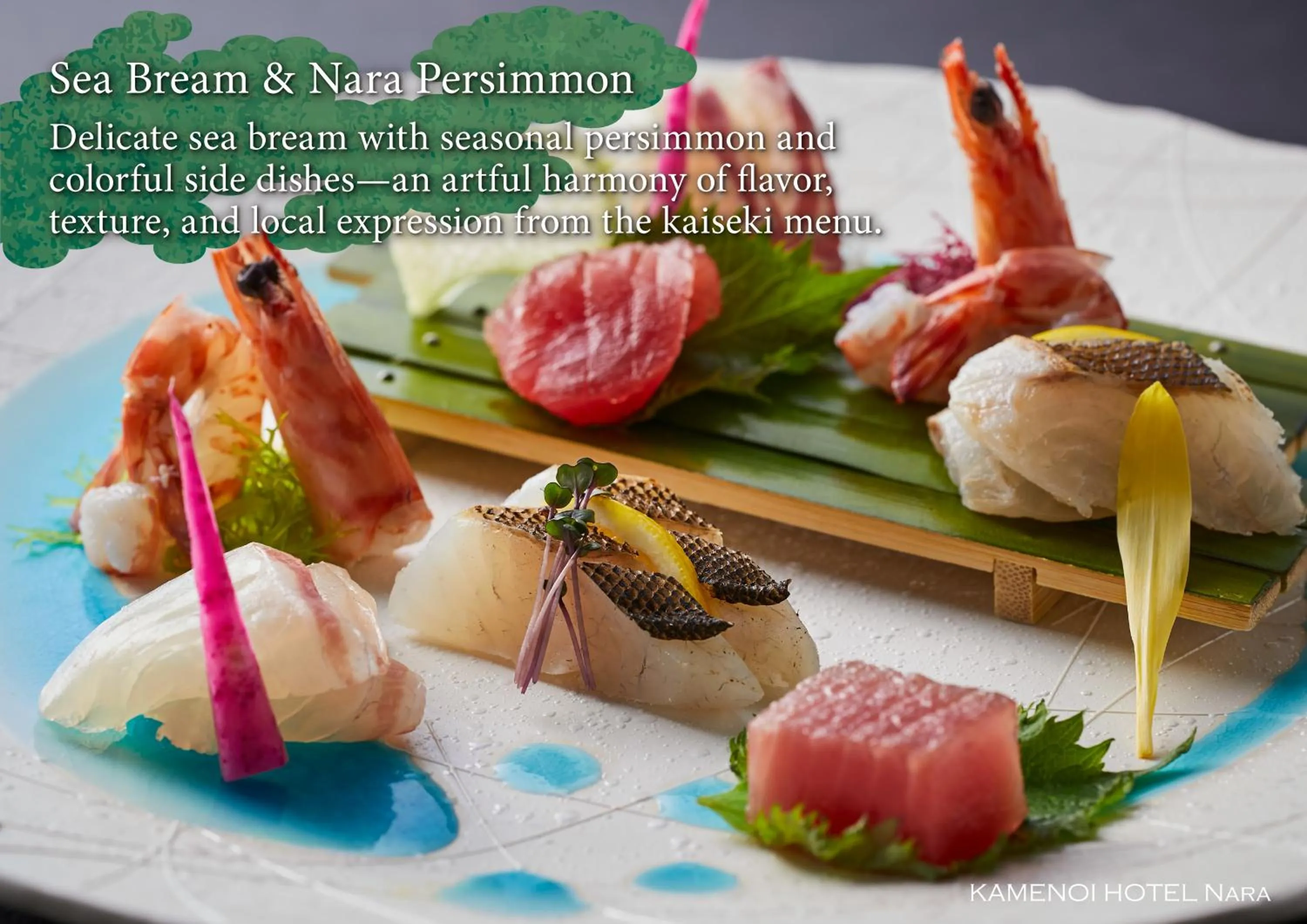 Dinner in KAMENOI HOTEL Nara