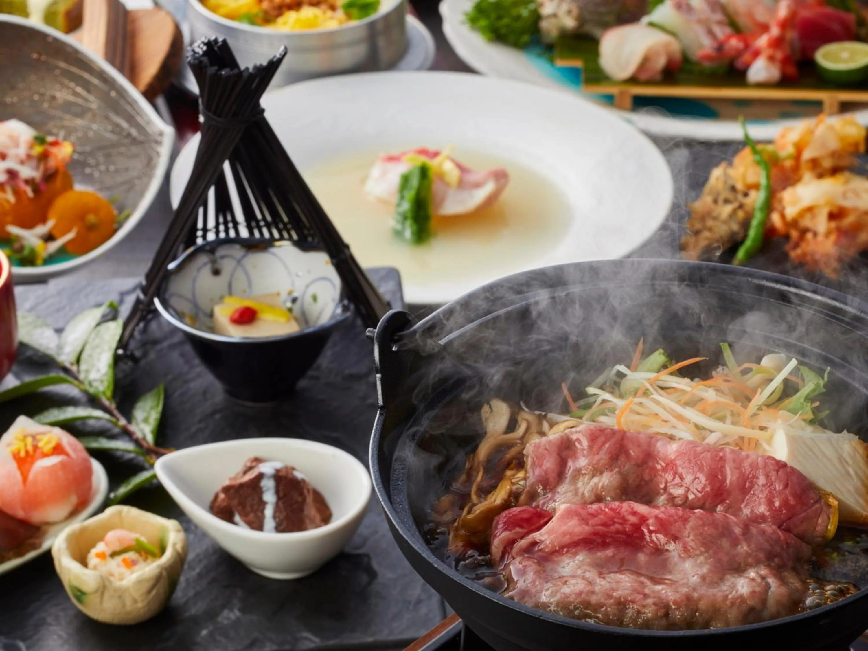 Dinner in Kanponoyado Nara