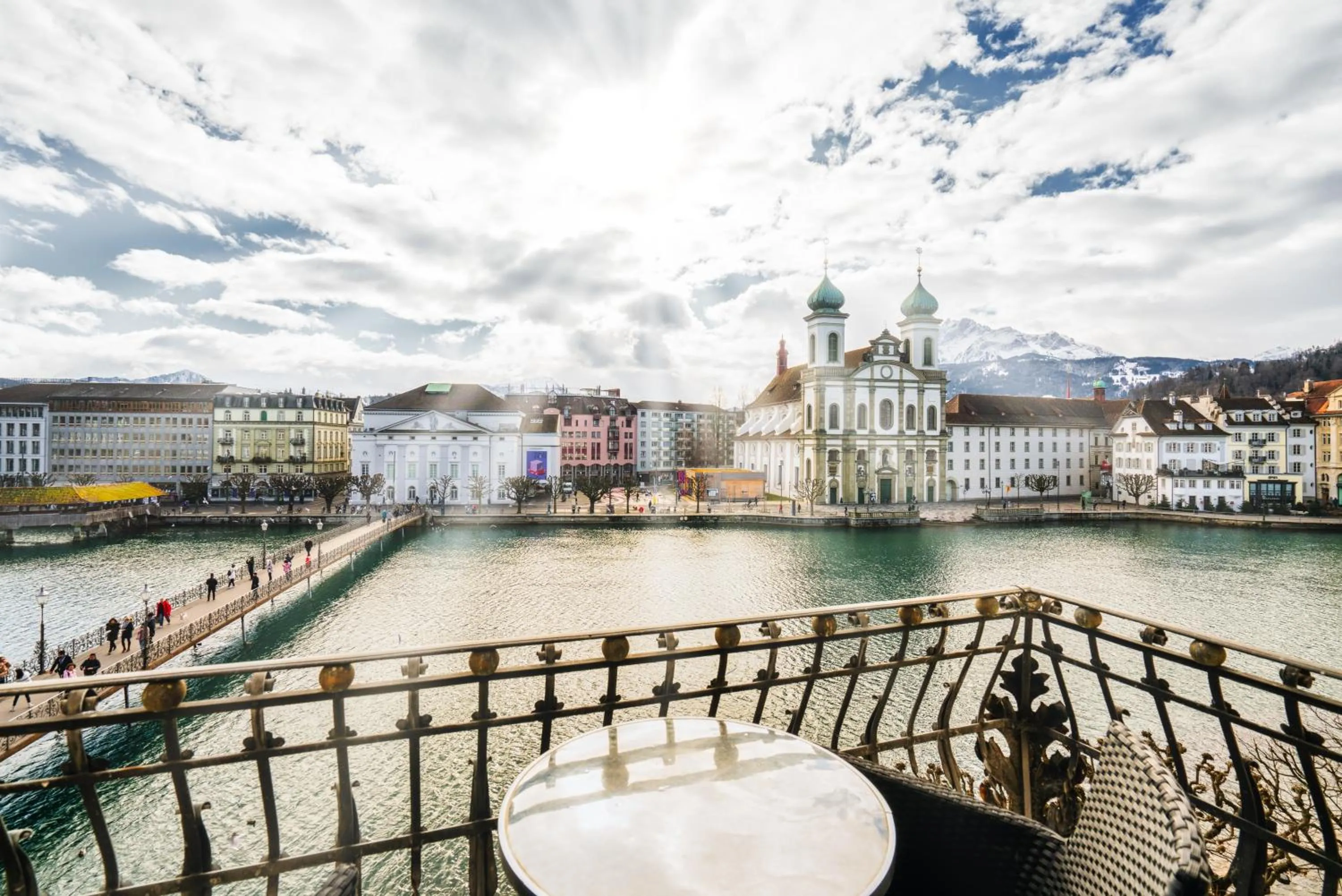 Balcony/Terrace in Altstadt Hotel Magic Luzern