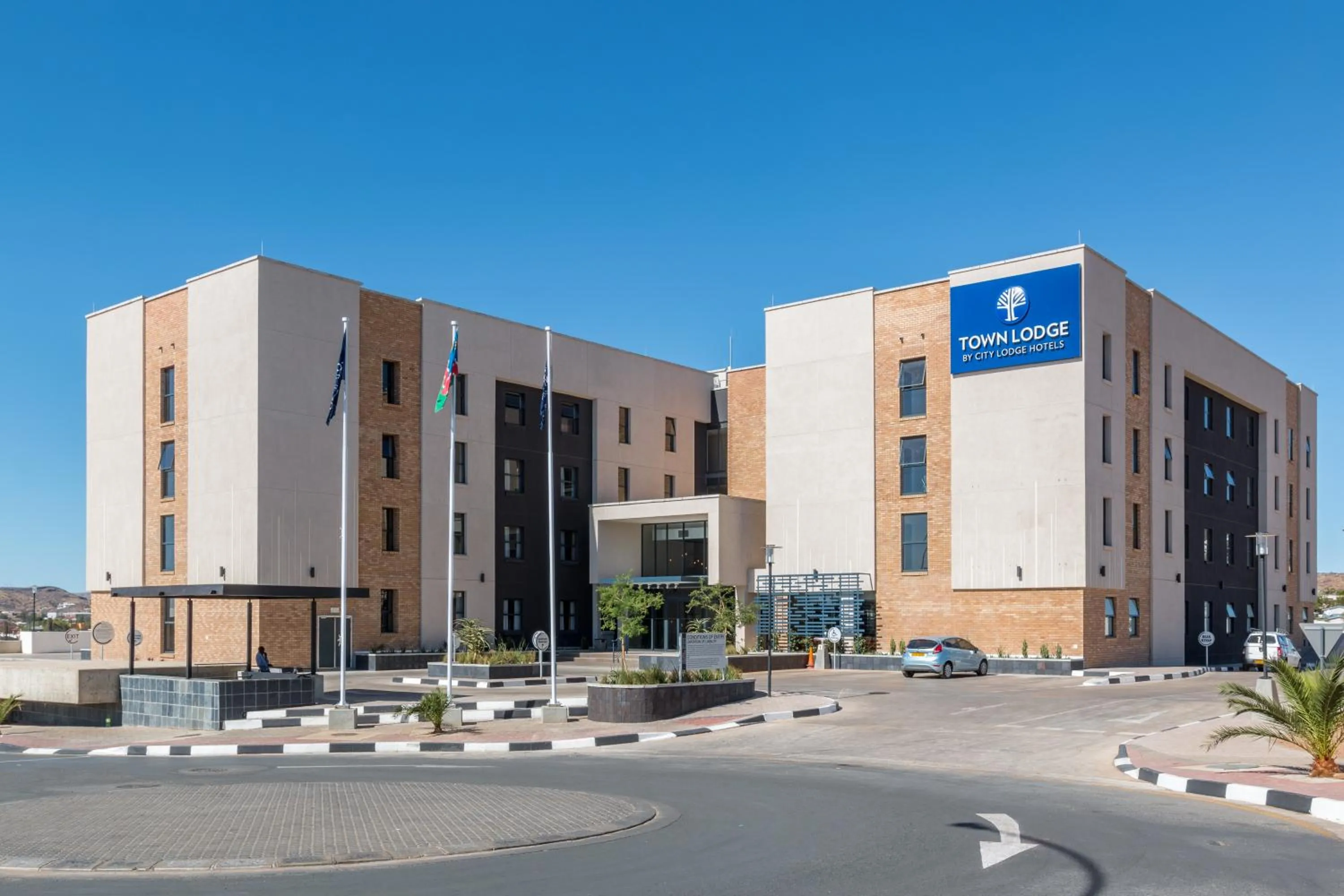Property building in Town Lodge Windhoek, Namibia