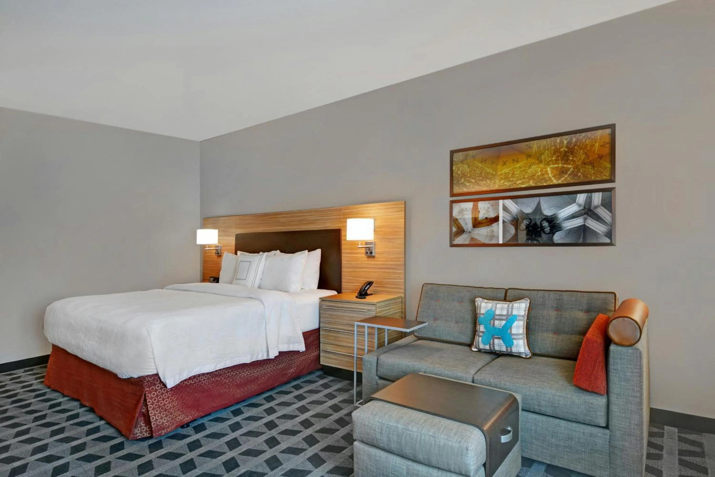 Bedroom, Bed in TownePlace Suites by Marriott Jacksonville East