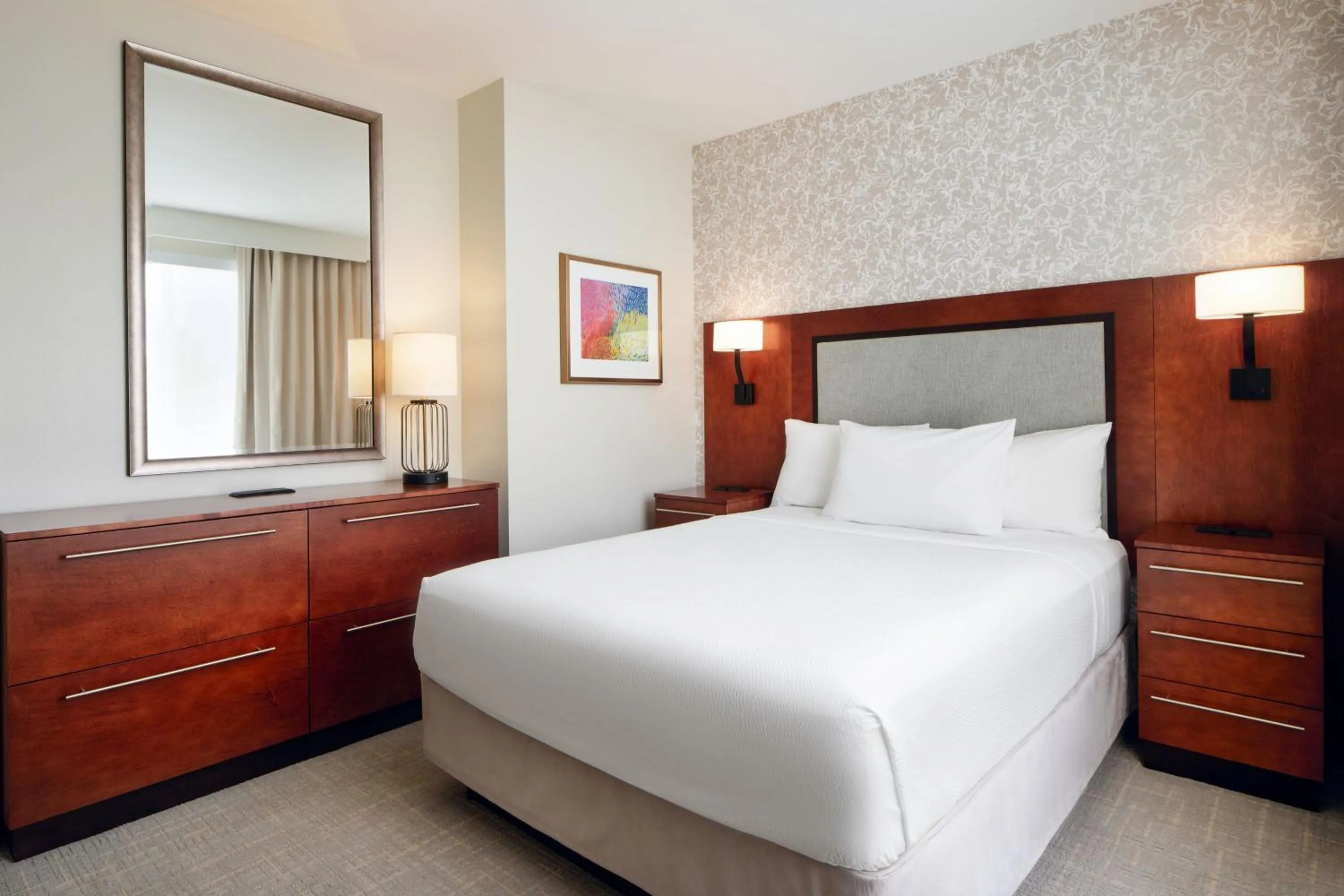 Bedroom, Bed in TownePlace Suites by Marriott Orlando Downtown