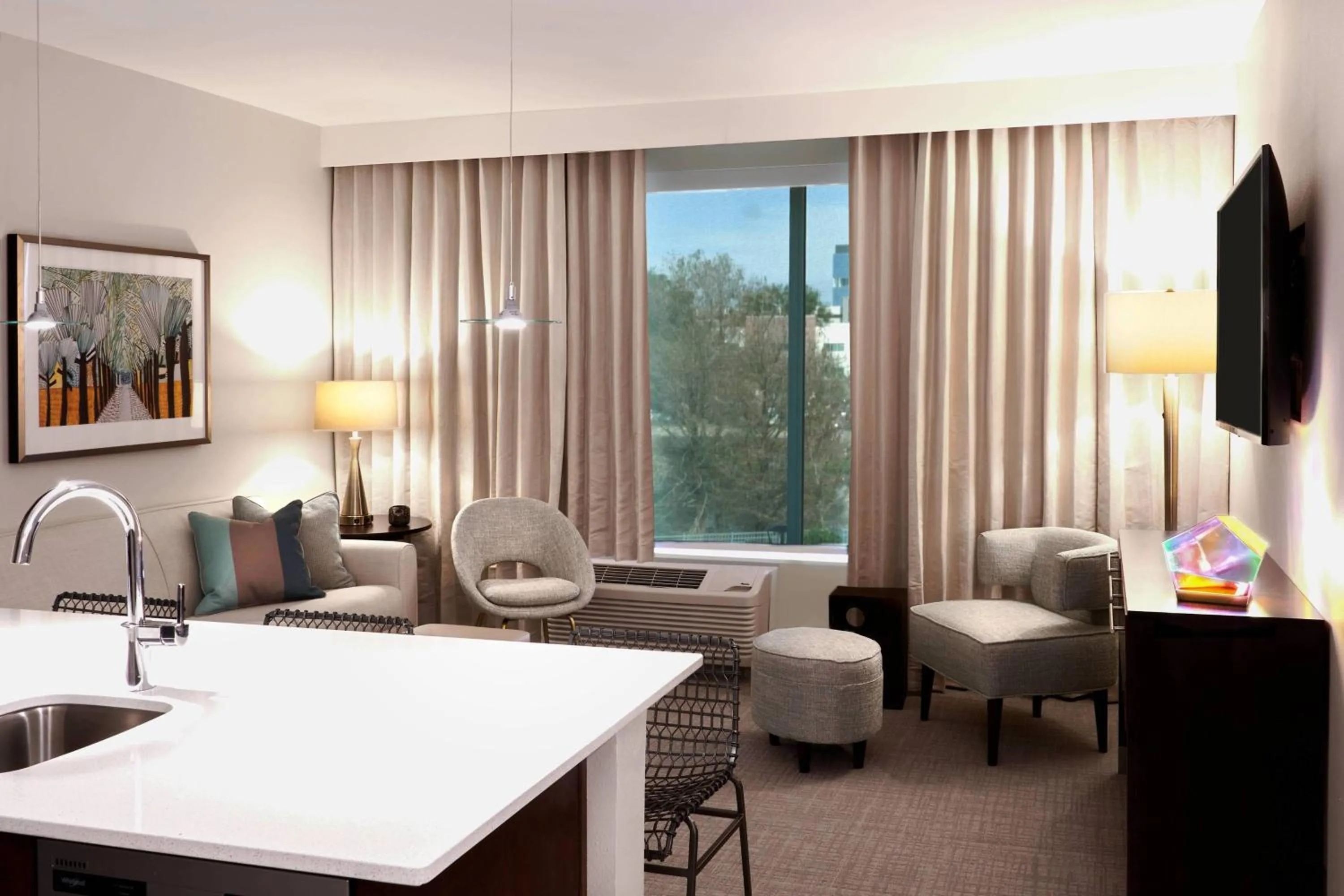 Living room in TownePlace Suites by Marriott Orlando Downtown
