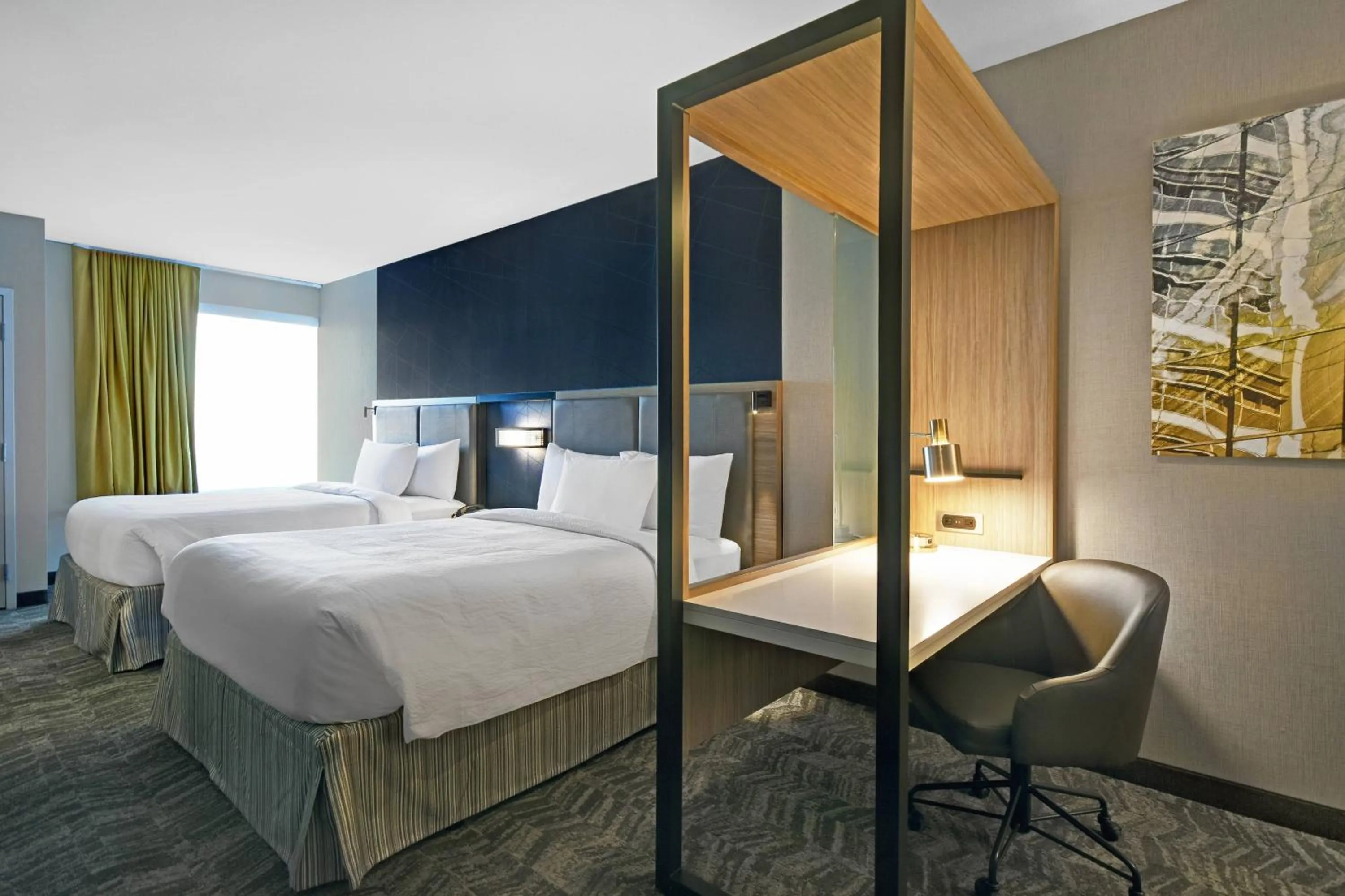 Bedroom, Bed in SpringHill Suites by Marriott St. Paul Arden Hills