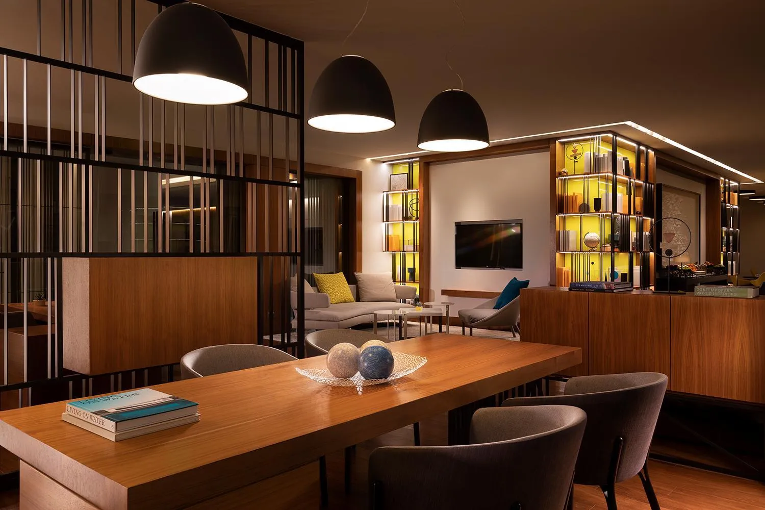 Lounge or bar in Le Meridien Riyadh