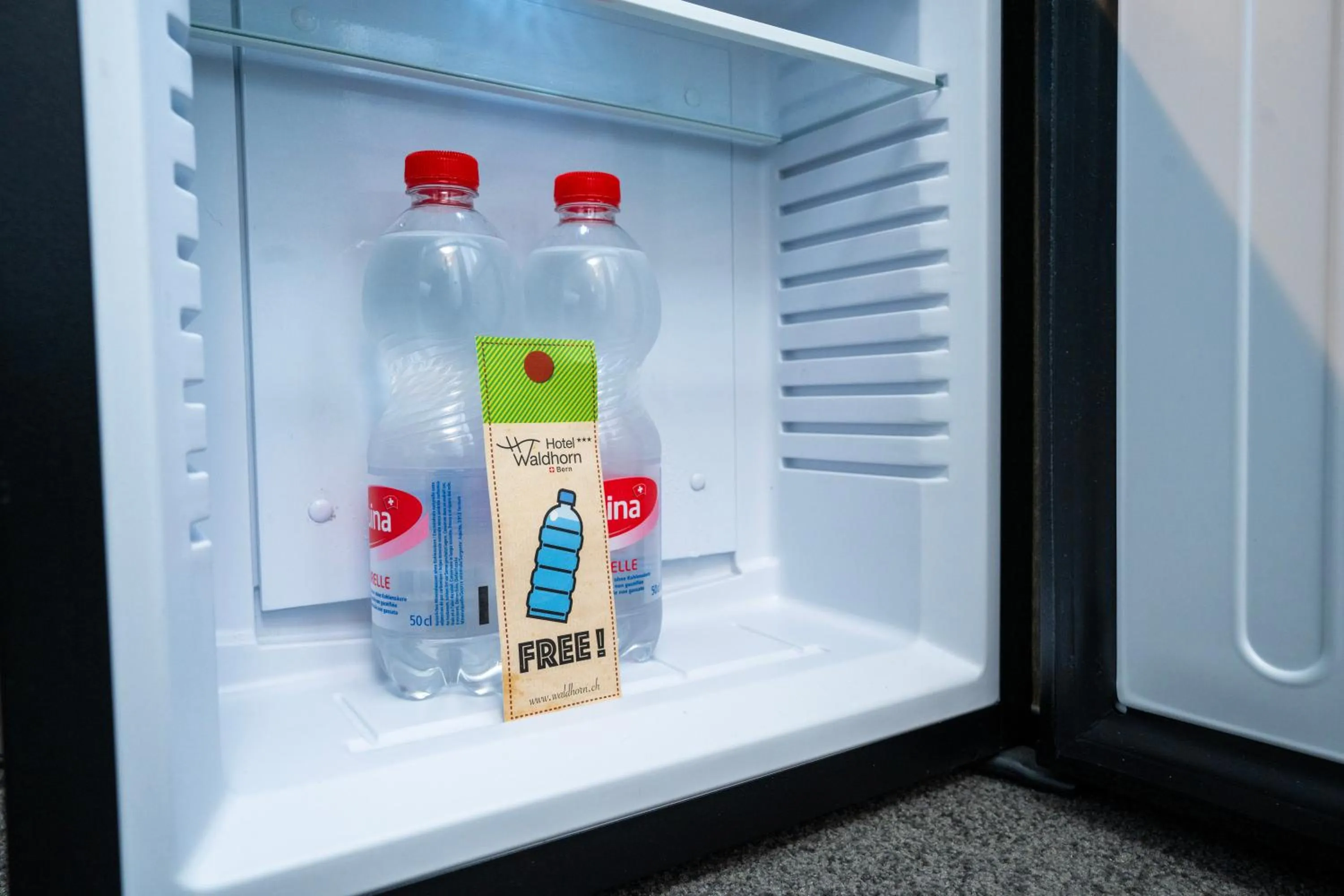 minibar in Hotel Waldhorn