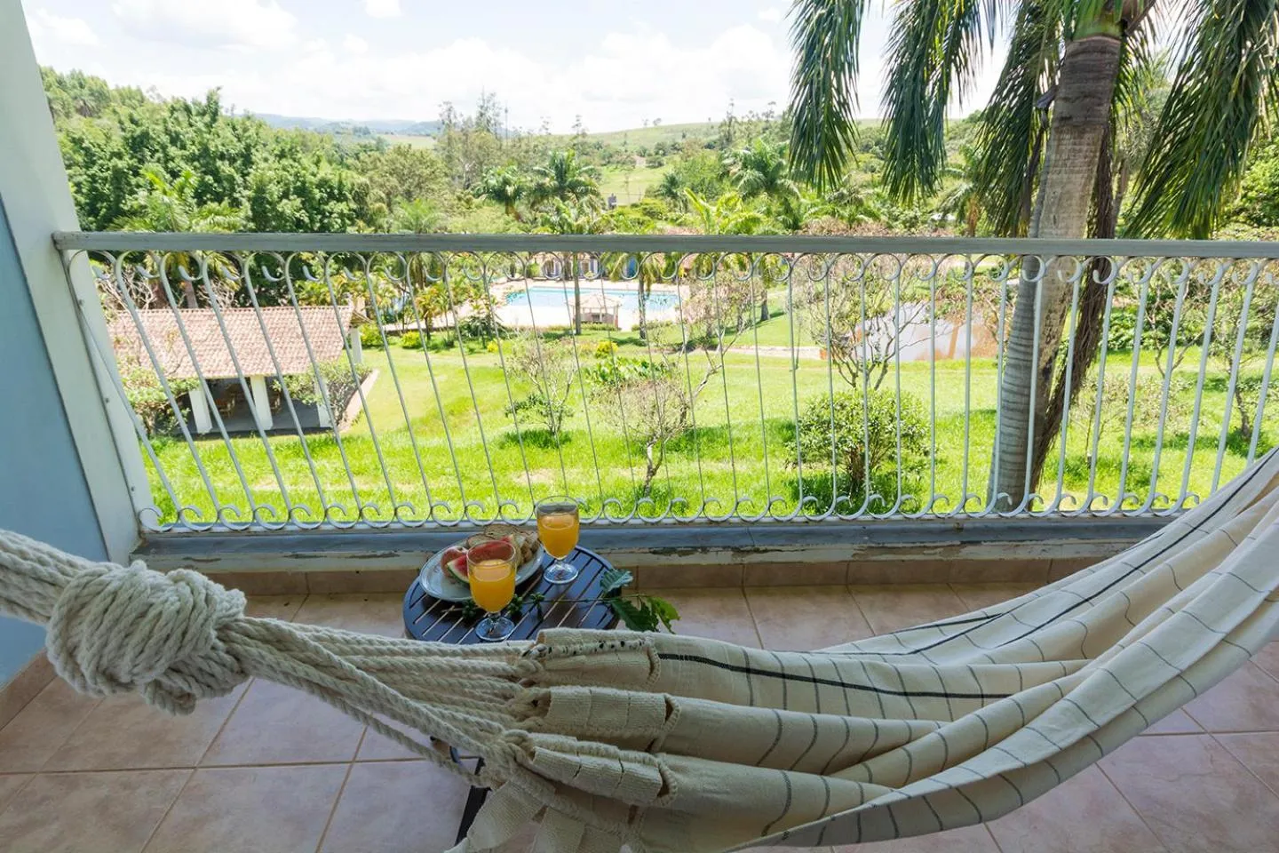 Garden view in Hotel Fazenda Juca Mulato