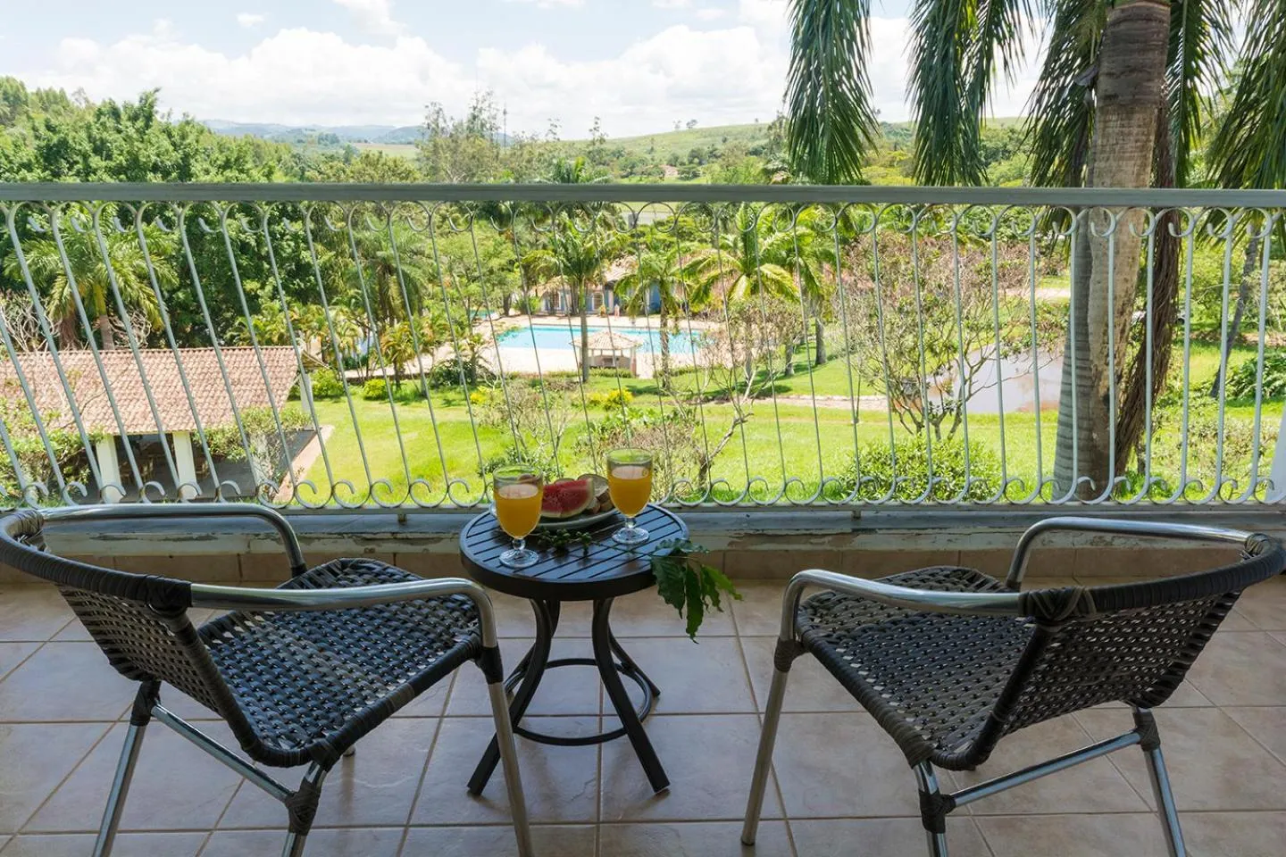 Balcony/Terrace in Hotel Fazenda Juca Mulato