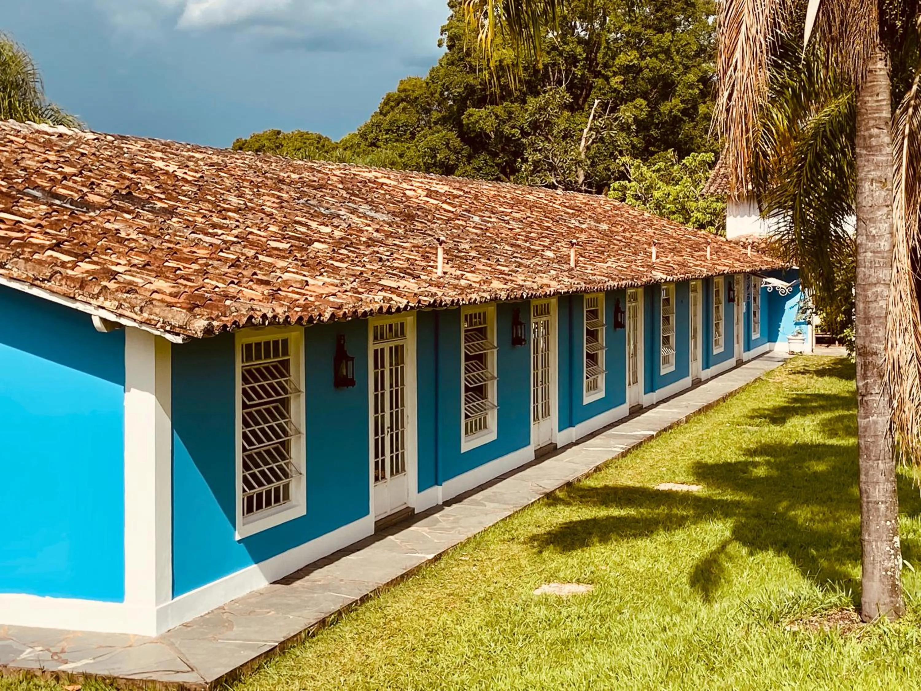 Property building in Hotel Fazenda Juca Mulato