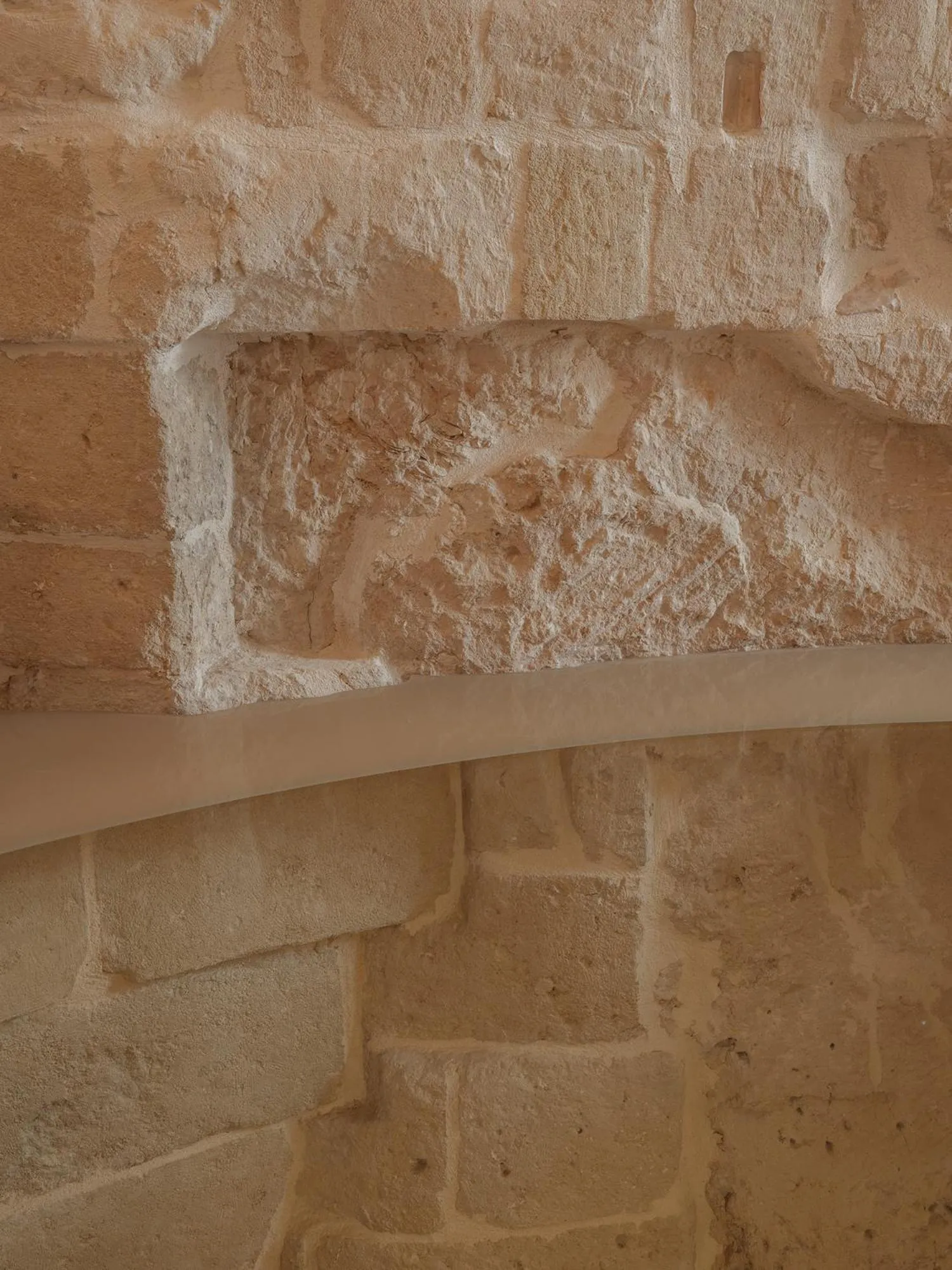 Decorative detail in Palazzo Degli Abati