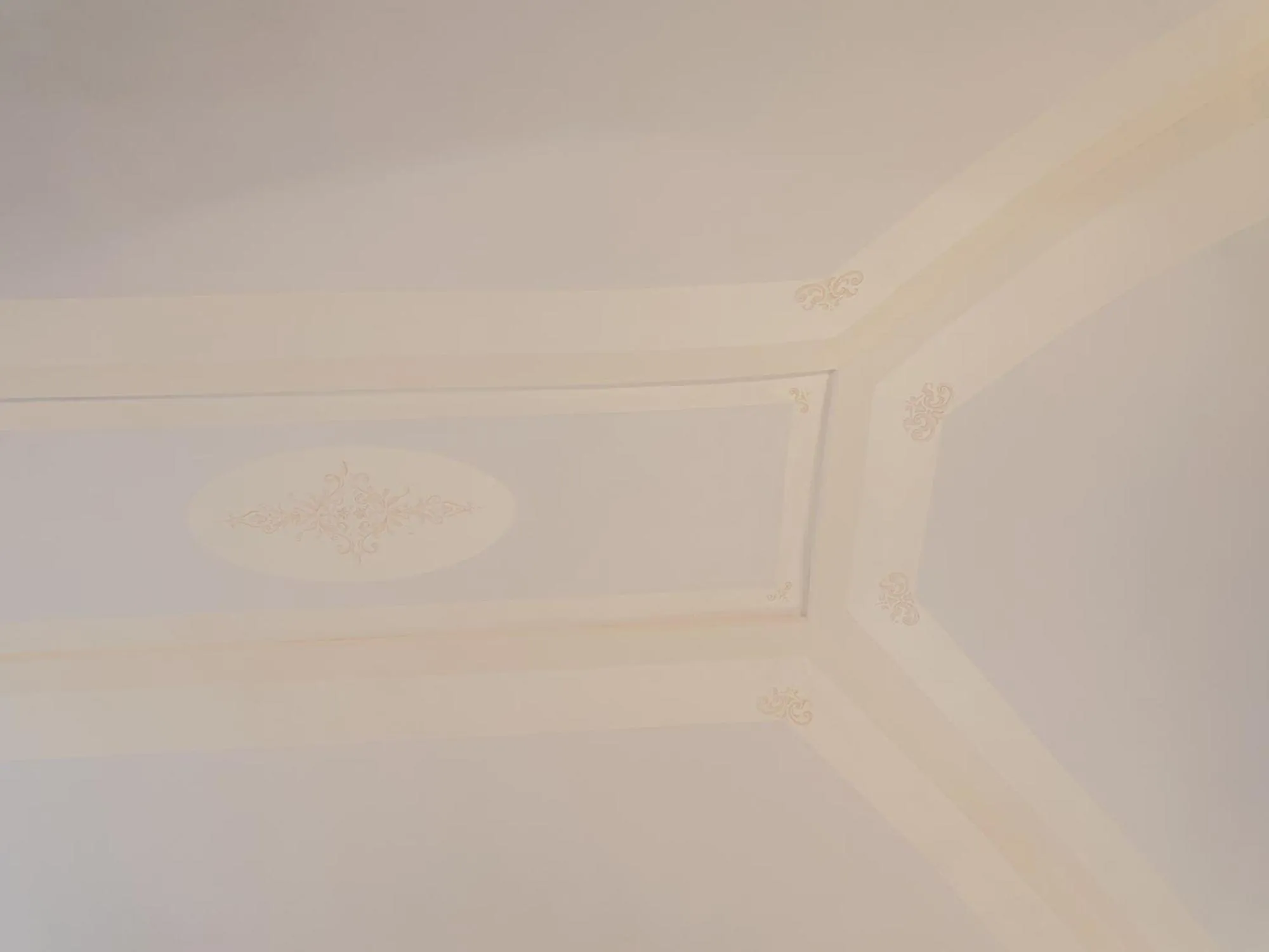 Decorative detail in Palazzo Degli Abati