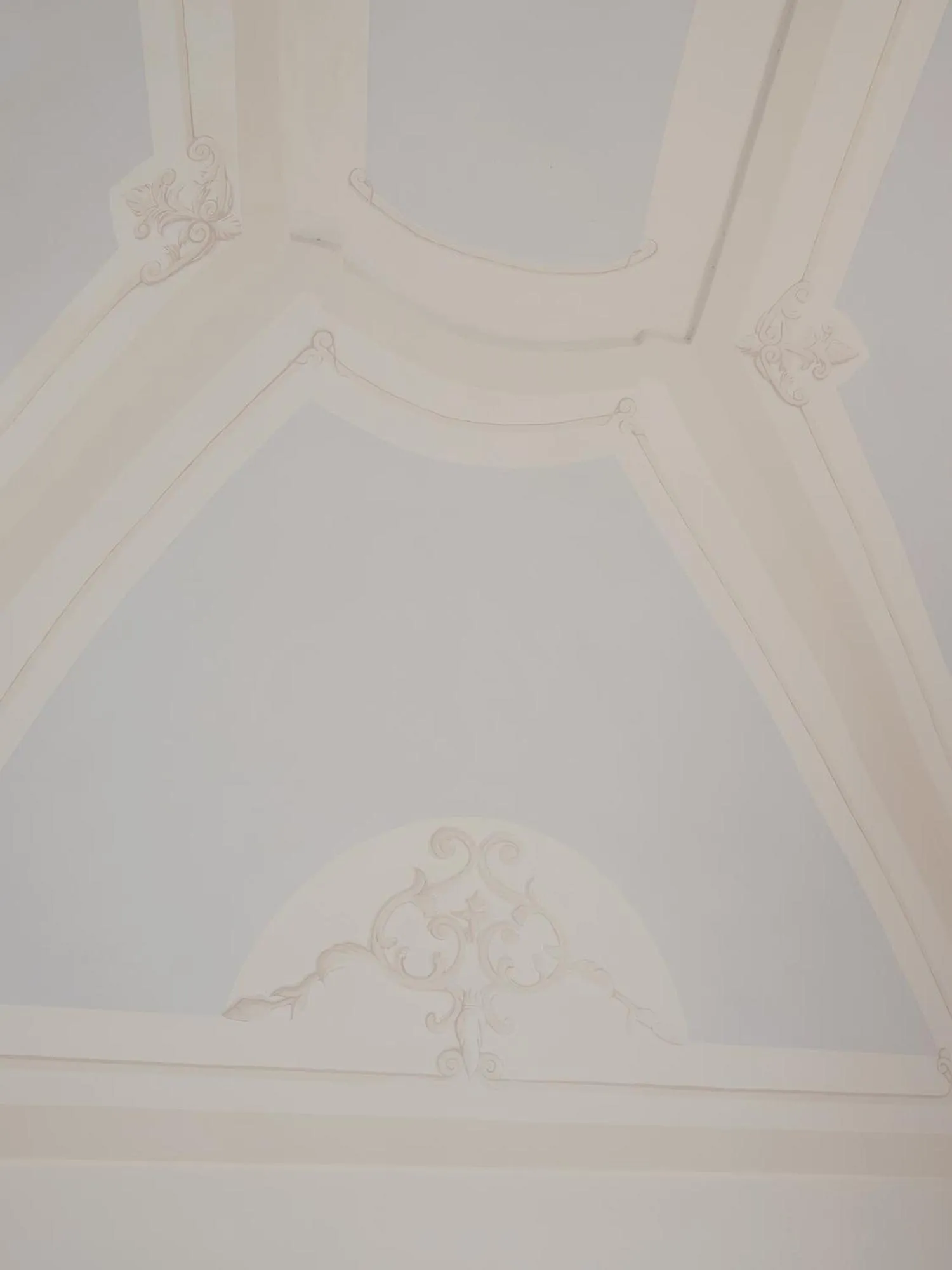 Decorative detail in Palazzo Degli Abati