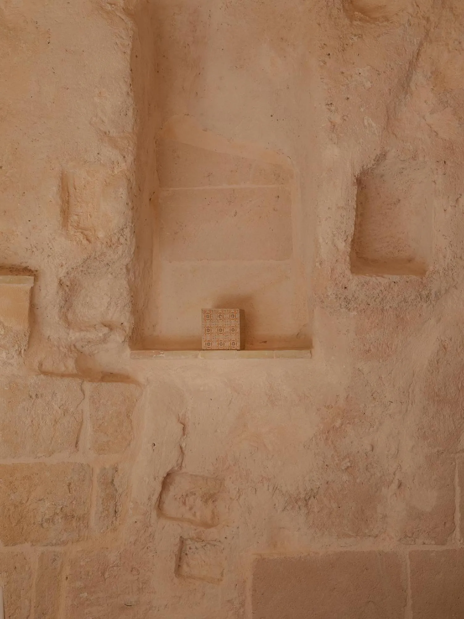 Decorative detail in Palazzo Degli Abati