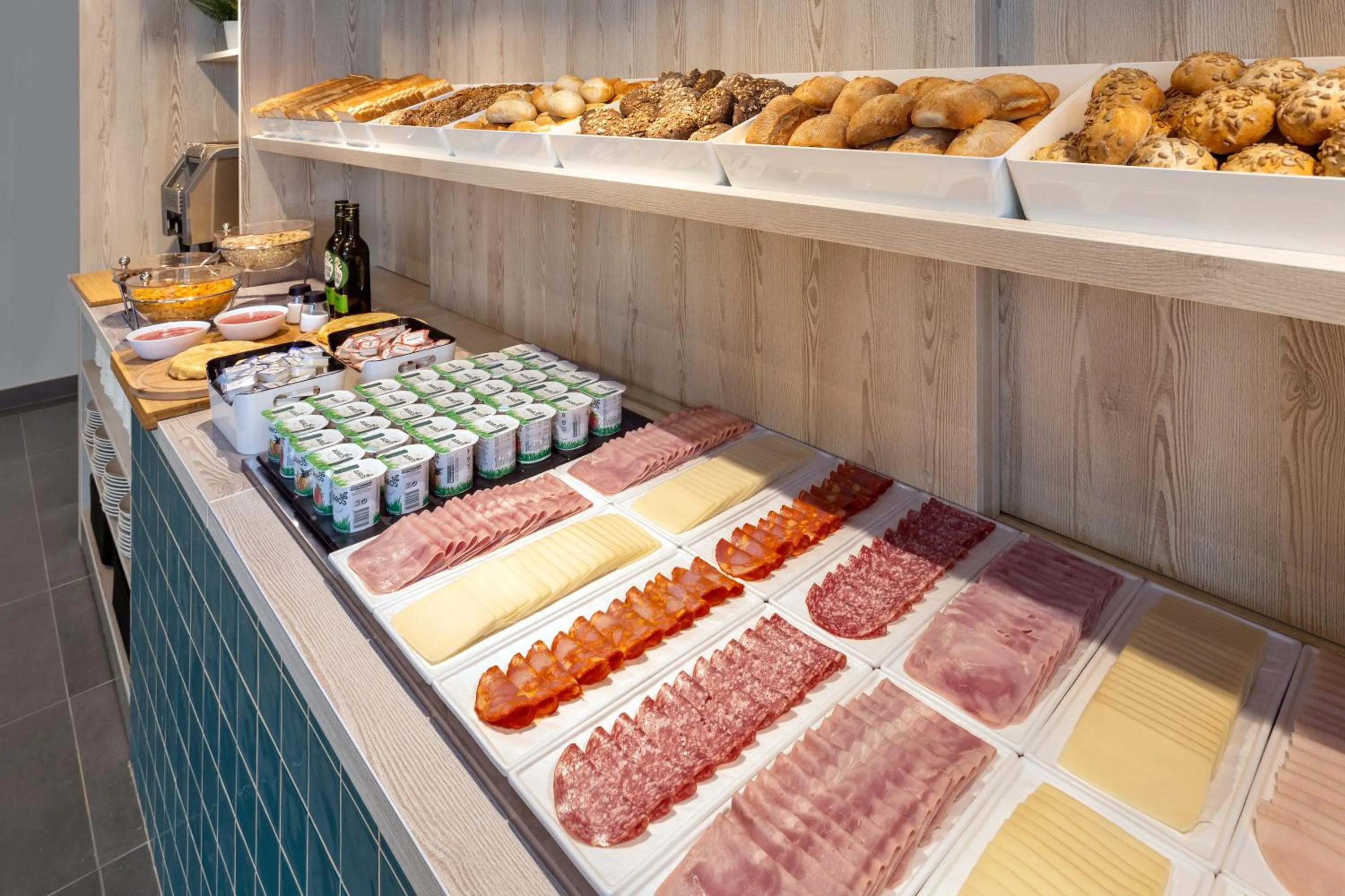 Buffet breakfast in B&B HOTEL Lisboa Aeroporto