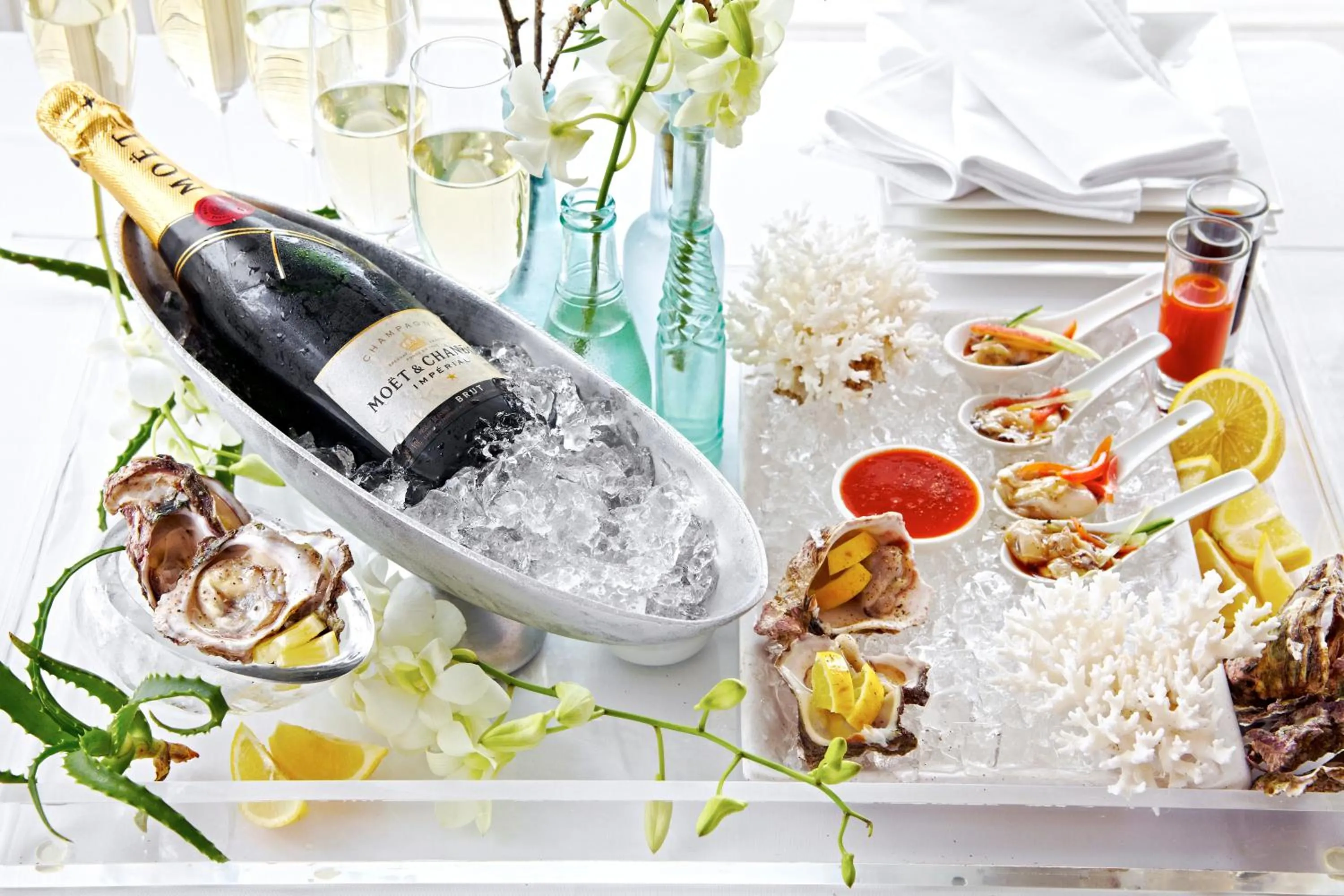 Food close-up in Leisure Isle Lodge