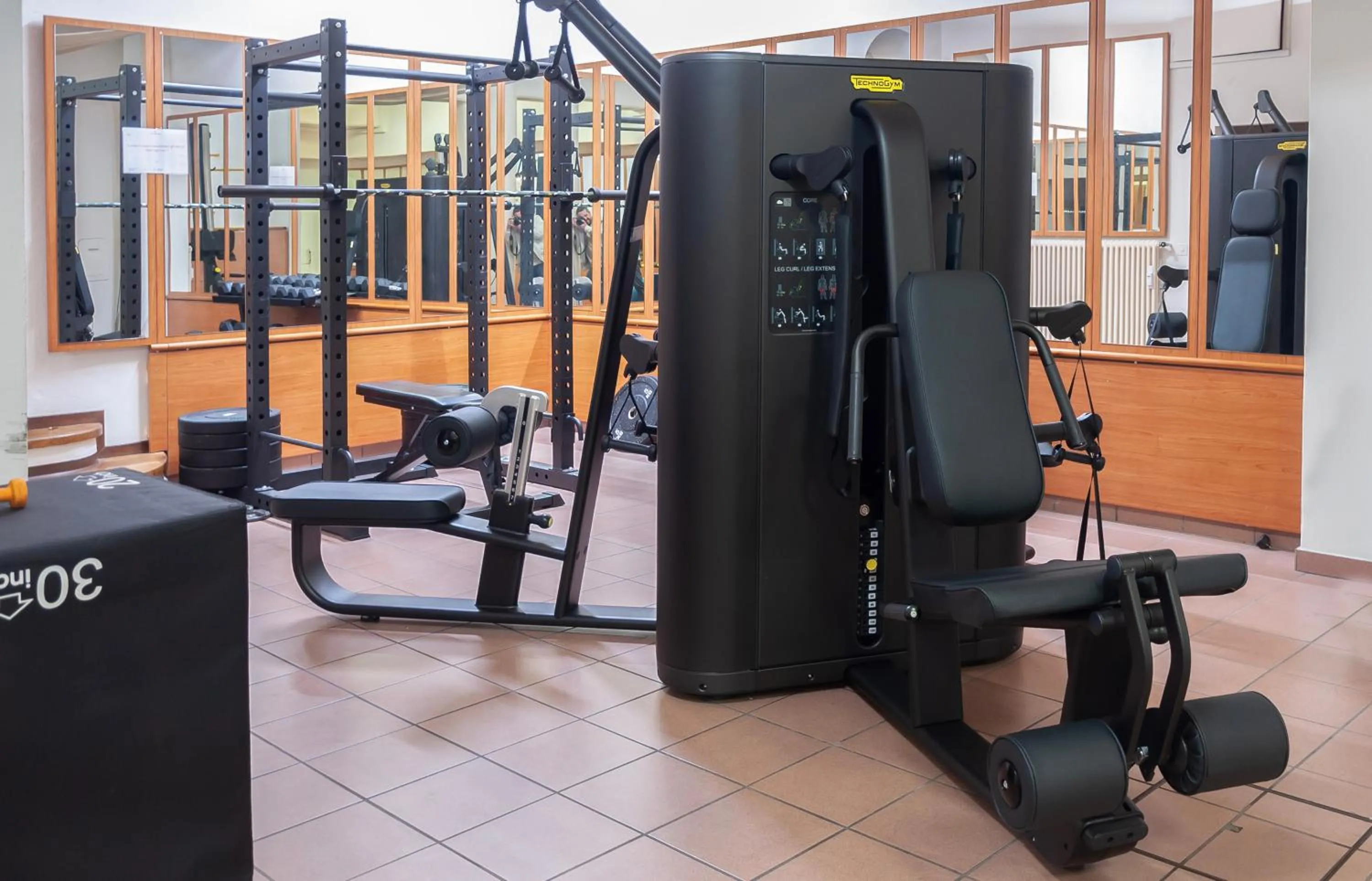 Fitness centre/facilities in Acquarello Swiss Quality Hotel