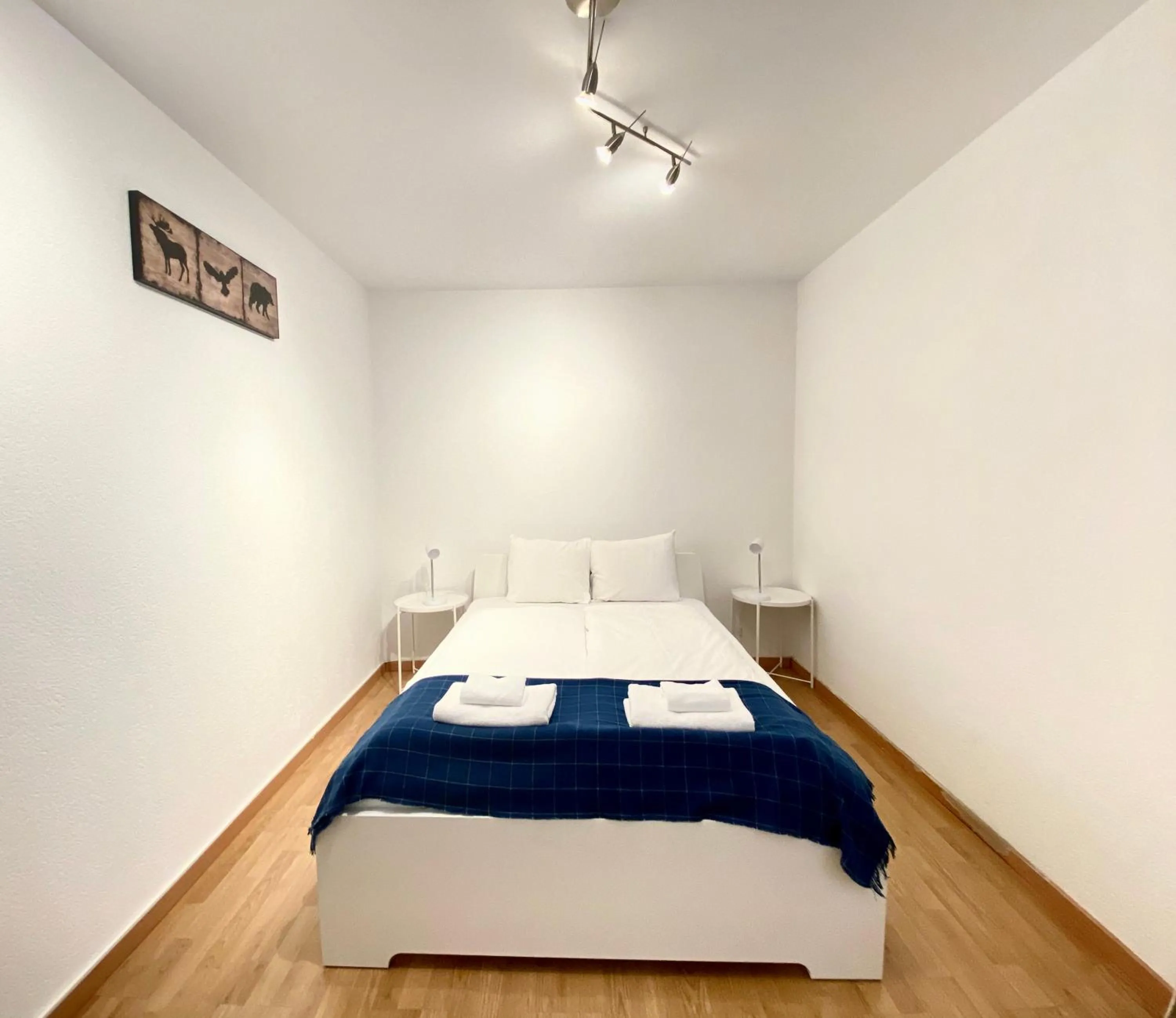 Bed in Galaxy Apartments Lucerne