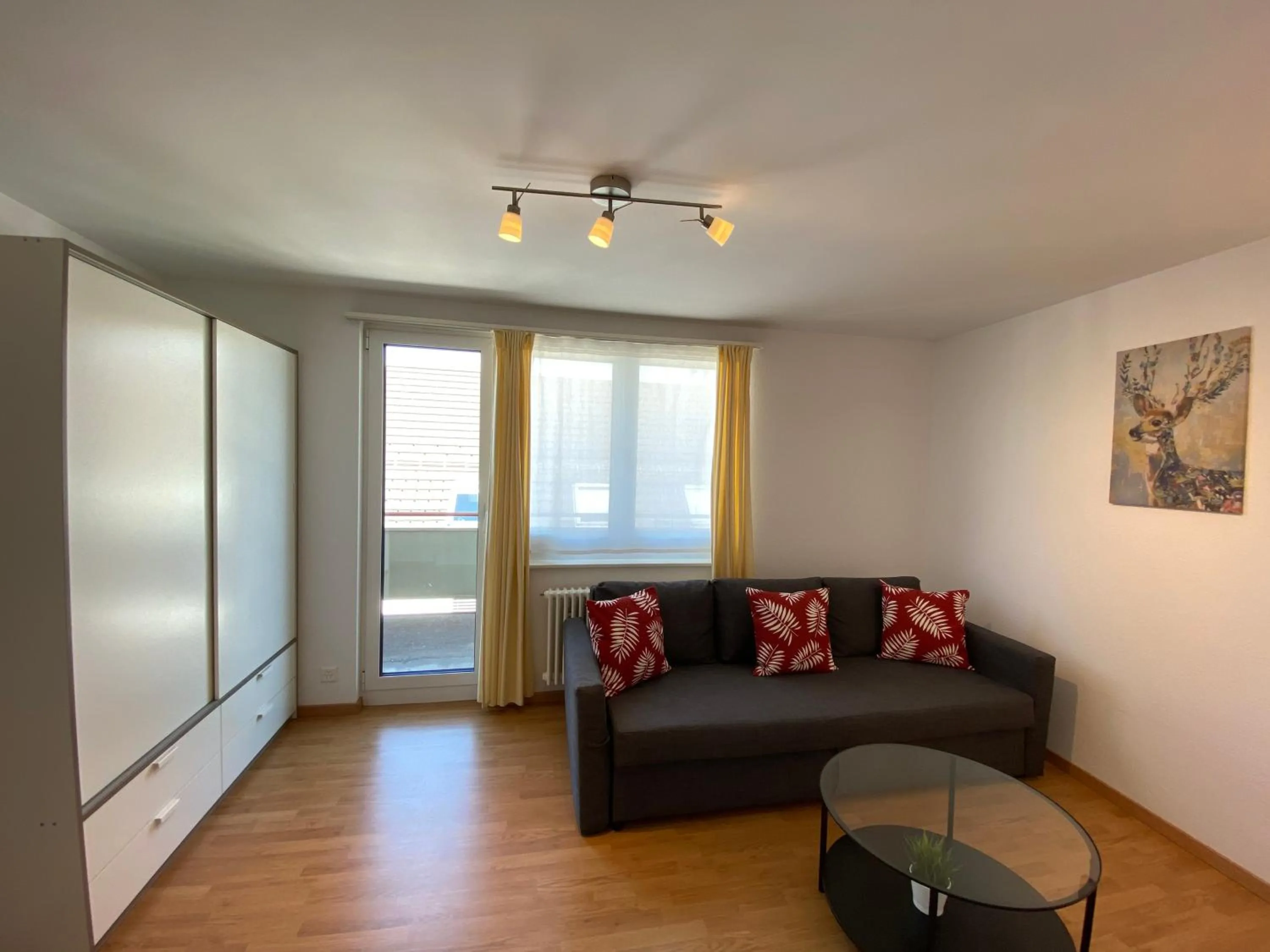 Living room in Galaxy Apartments Lucerne