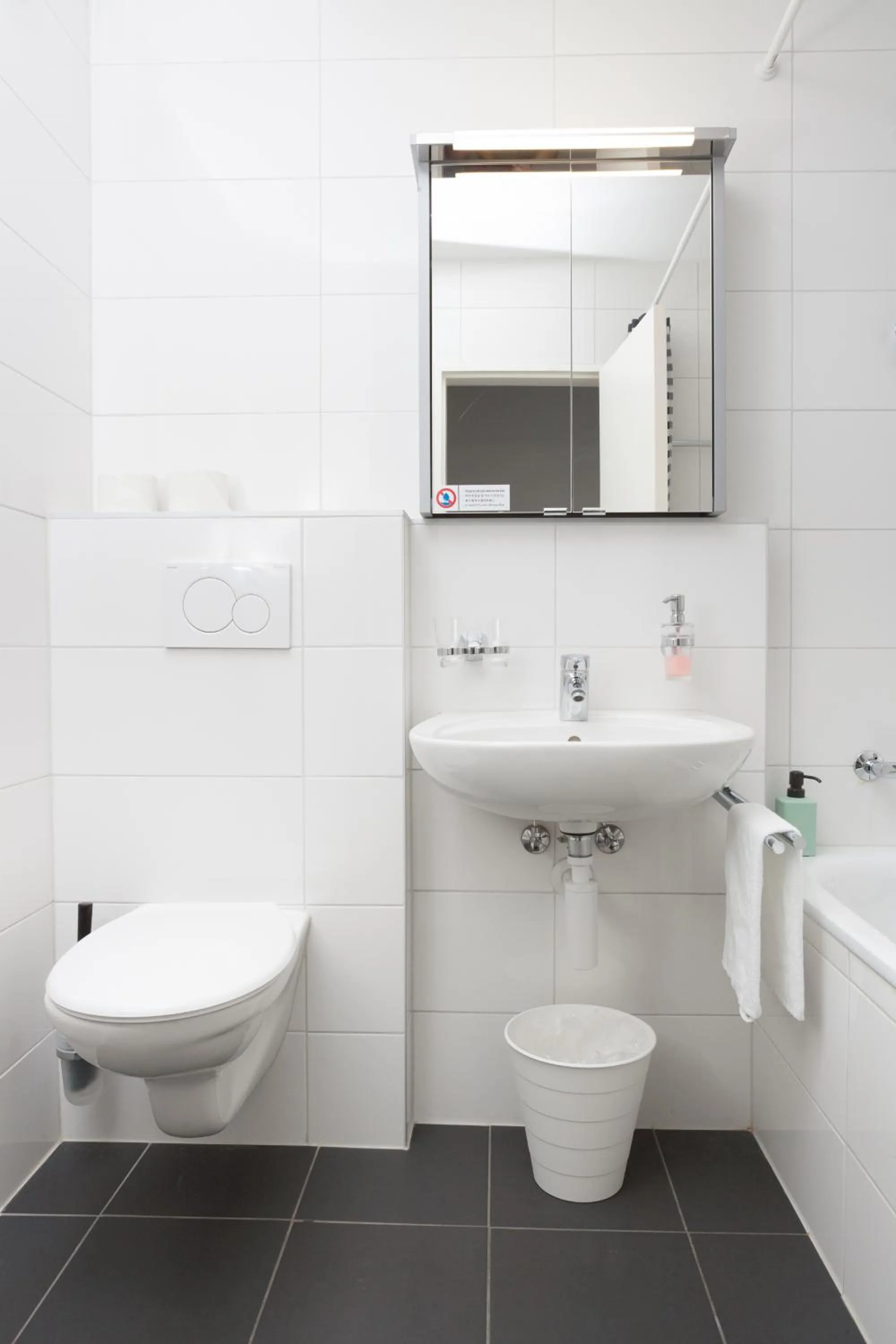 Toilet in Galaxy Apartments Lucerne