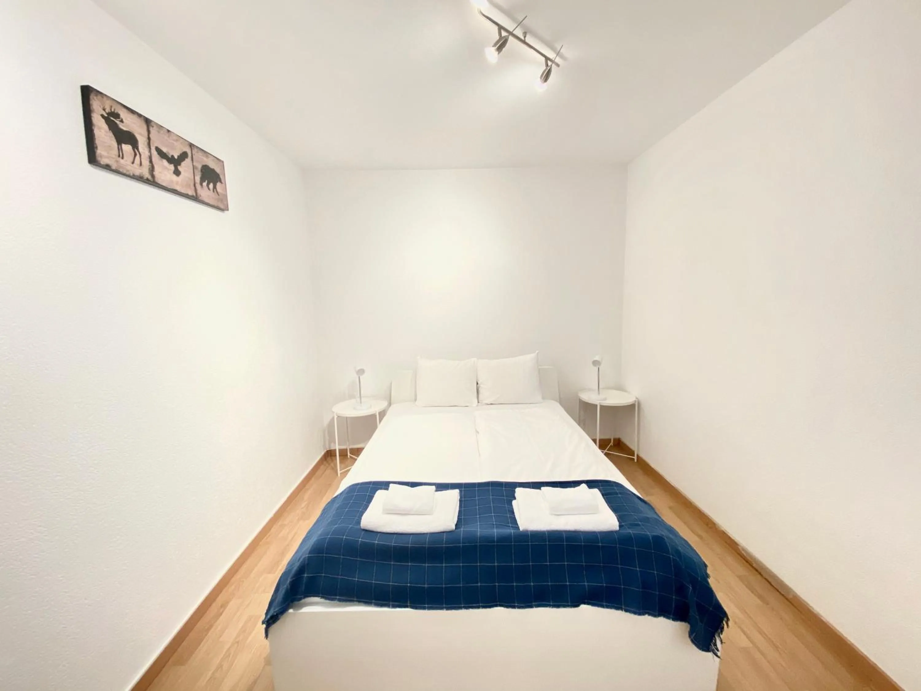 Bed in Galaxy Apartments Lucerne