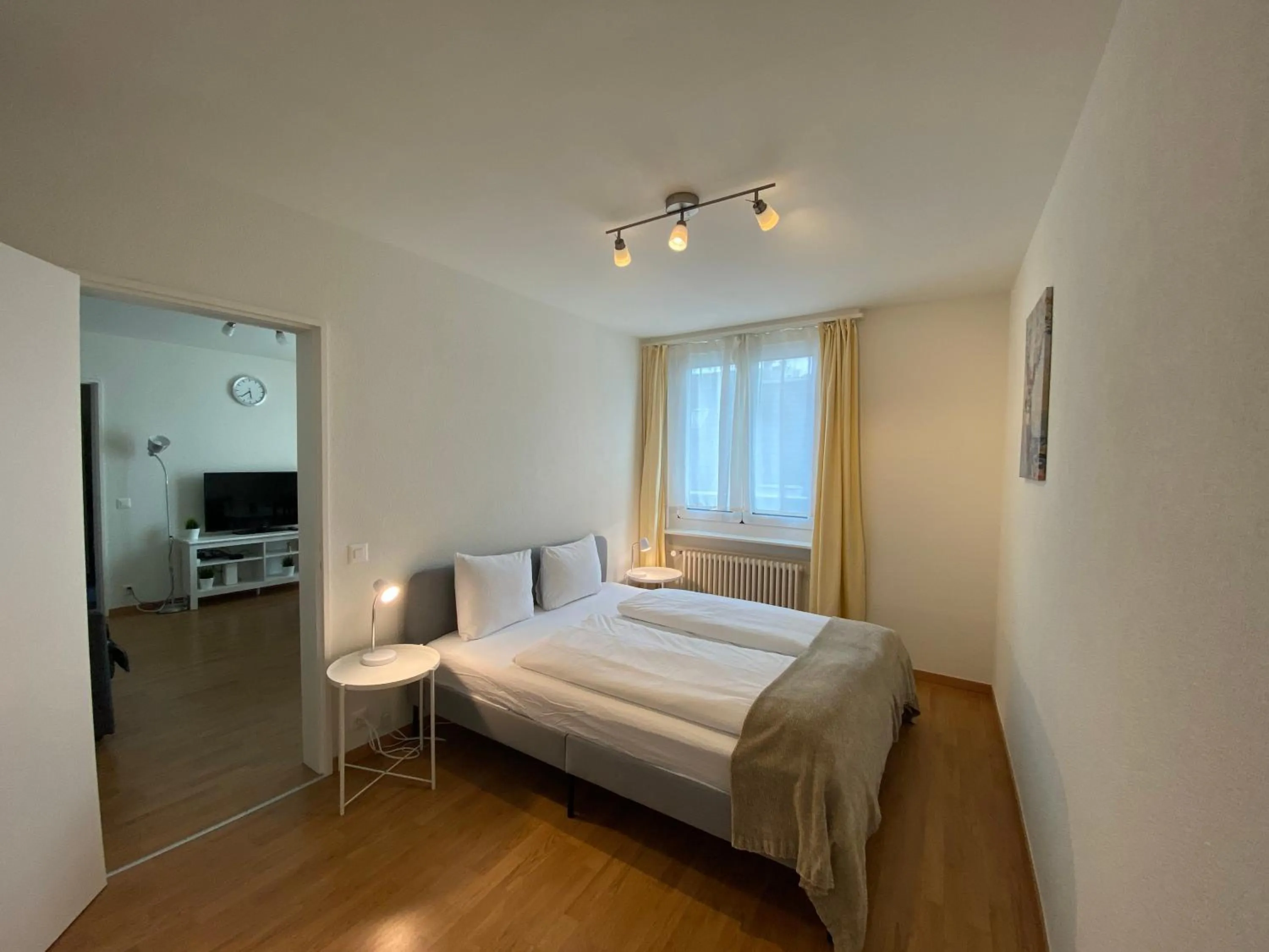 Bed in Galaxy Apartments Lucerne