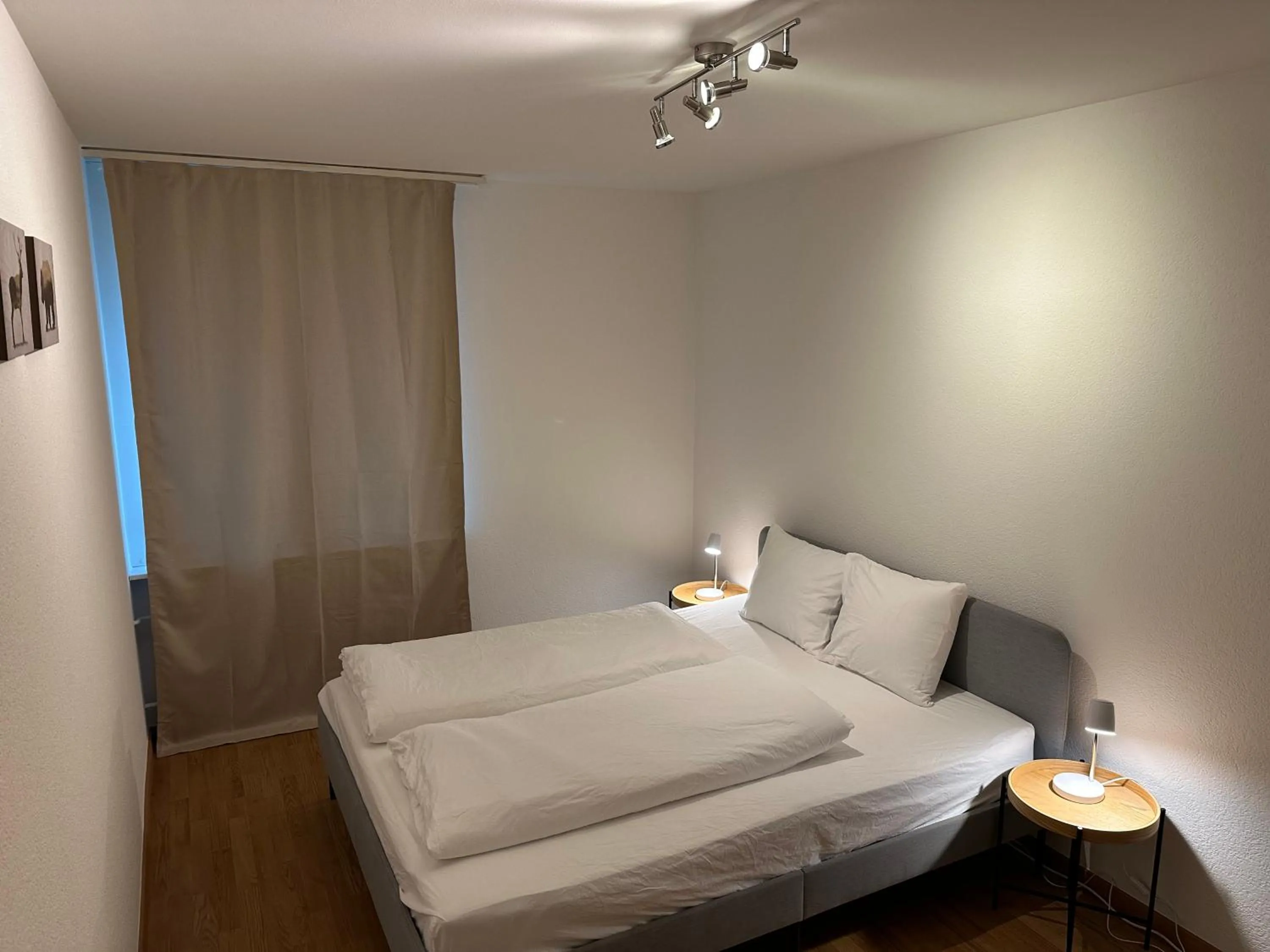 Bed in Galaxy Apartments Lucerne