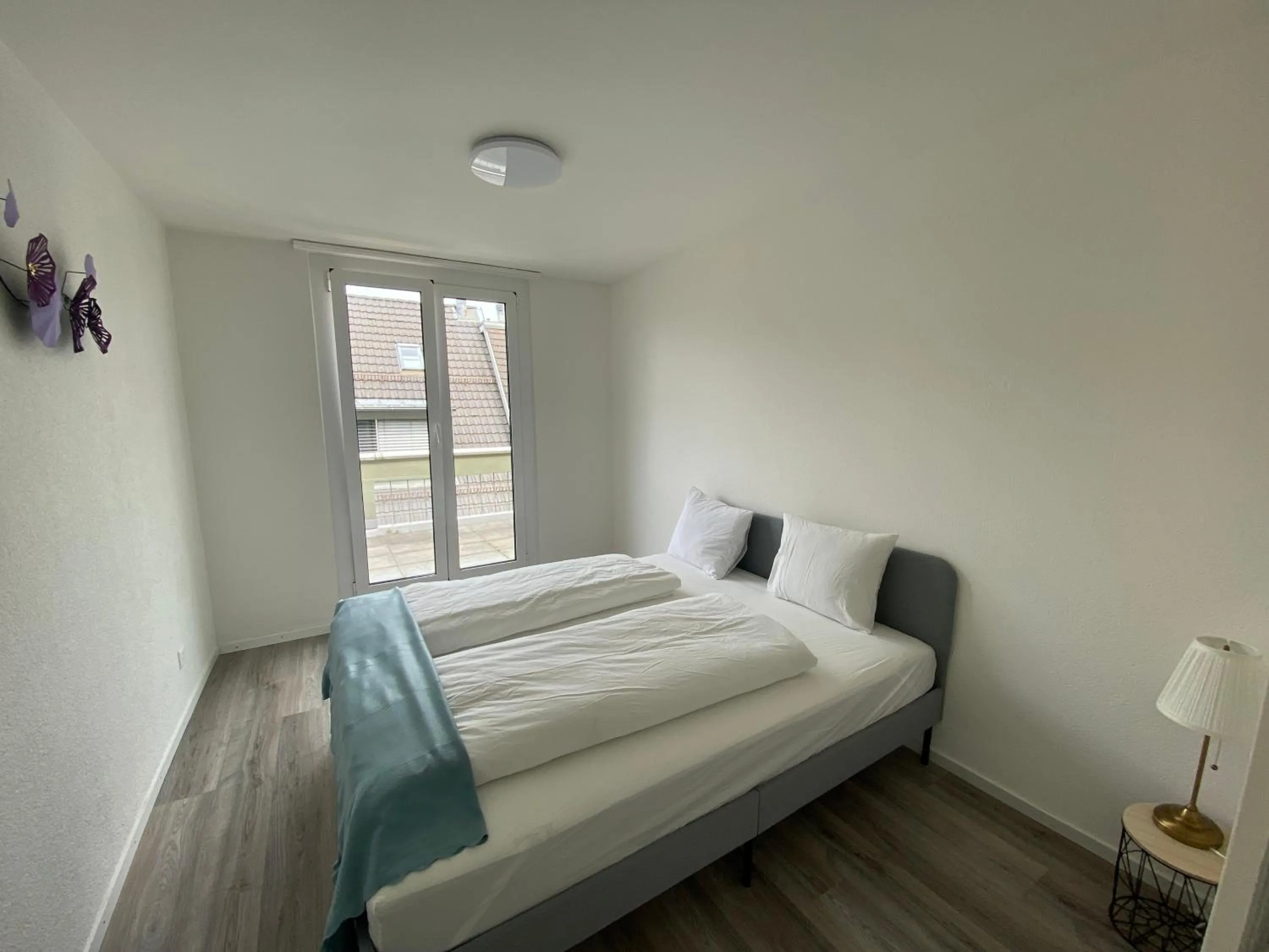 Bed in Galaxy Apartments Lucerne