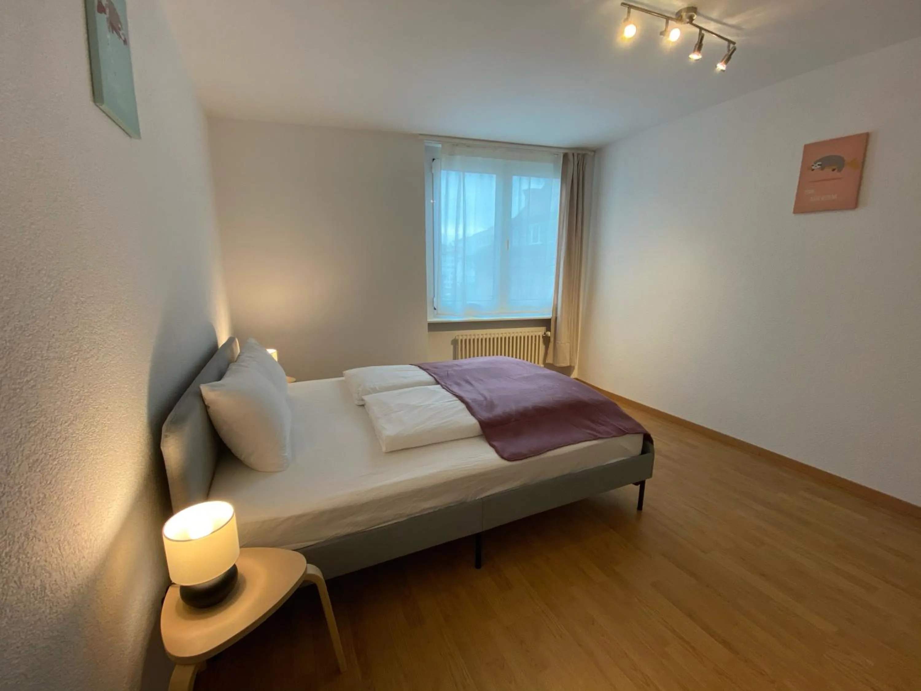 Bed in Galaxy Apartments Lucerne