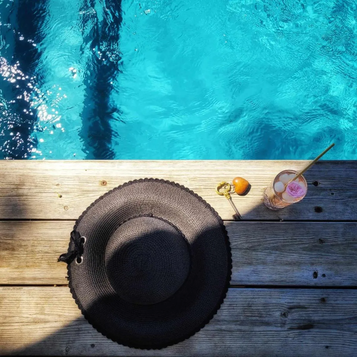 Swimming pool in Le Clos Cathala Chambres d'Hôtes