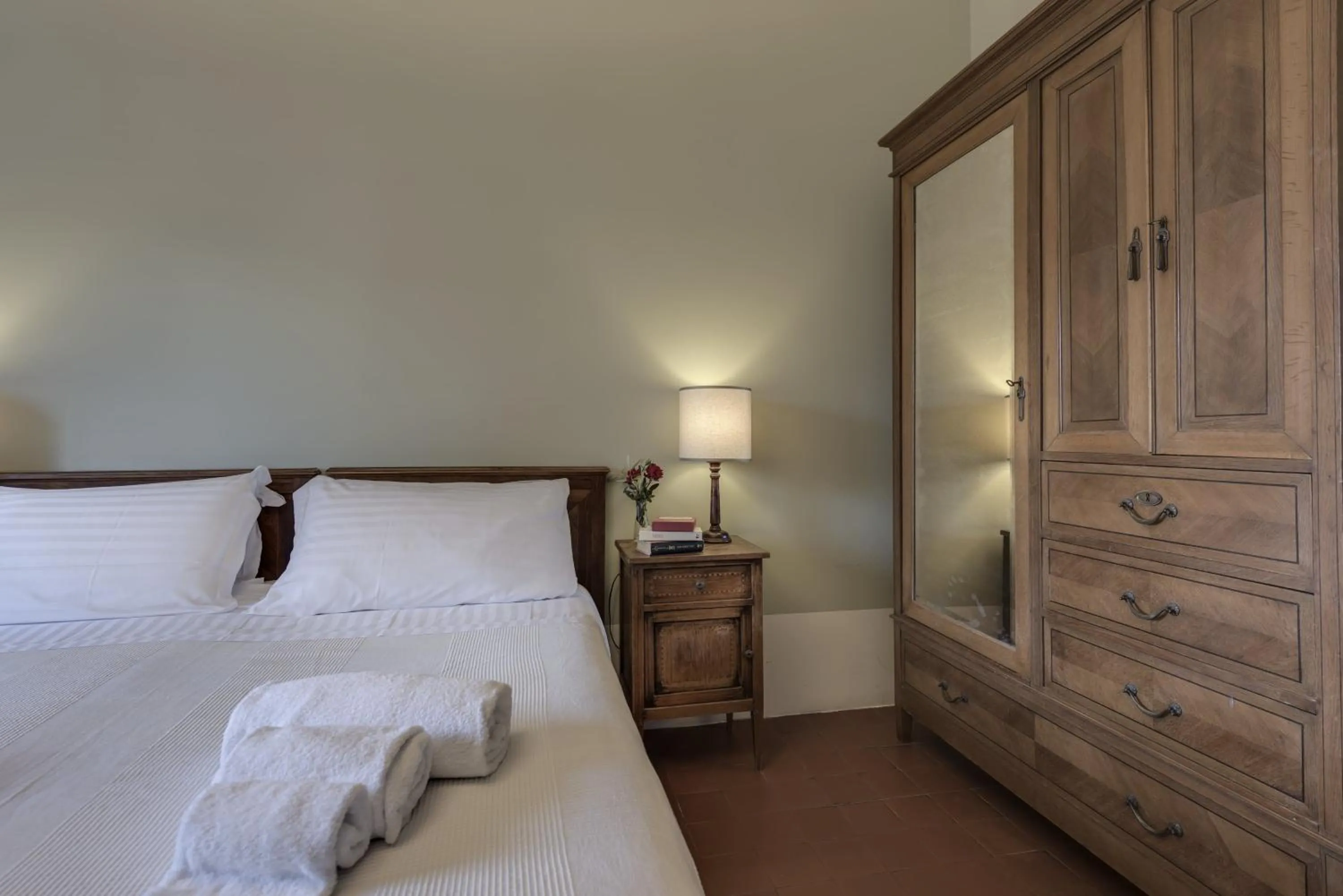 Bedroom, Bed in Agriturismo La Fattoria di Capezzana