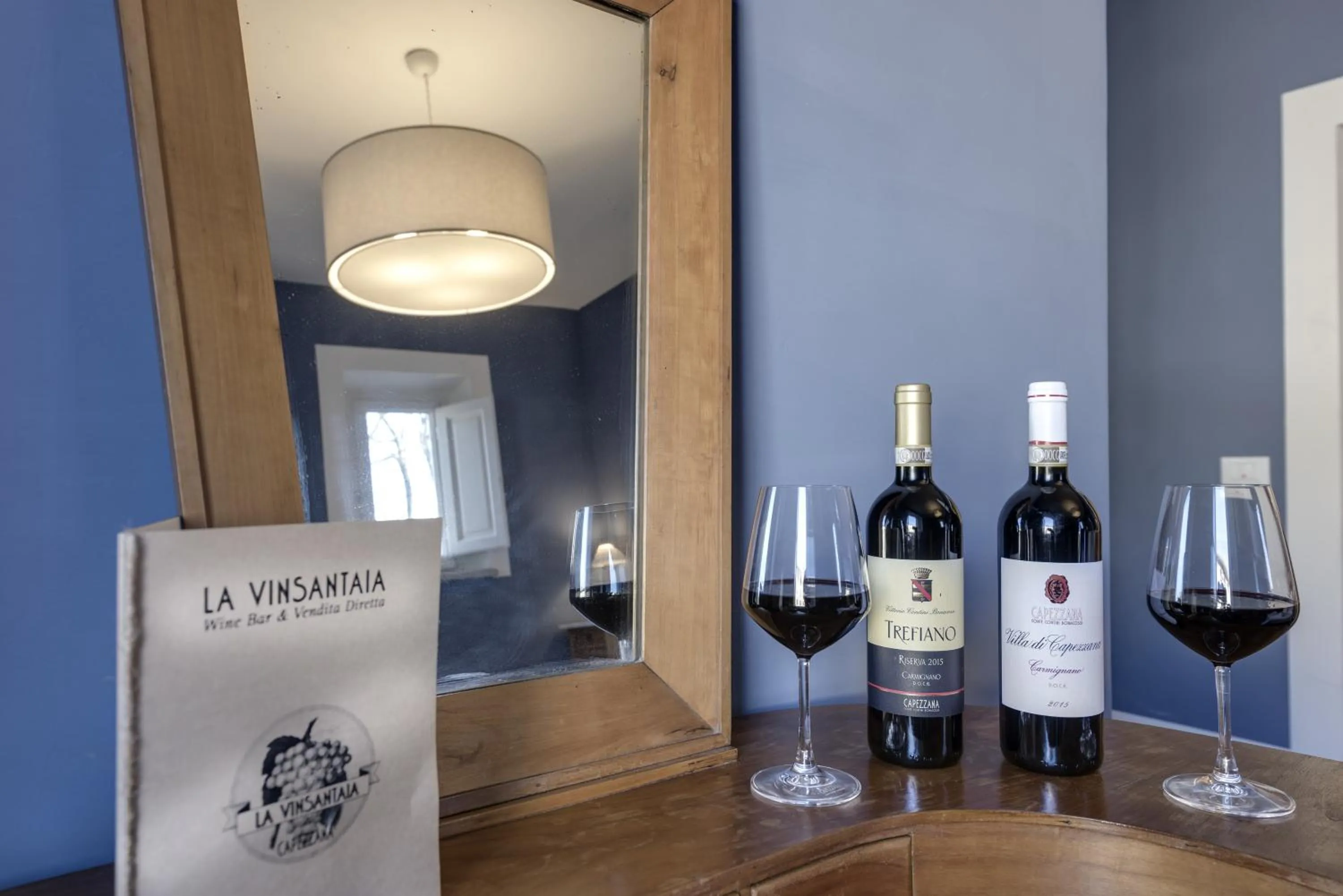 Drinks in Agriturismo La Fattoria di Capezzana