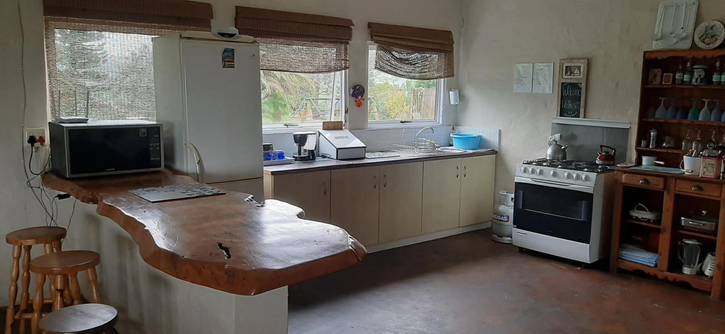 Kitchen or kitchenette in Esperanza Countryside Accomodation