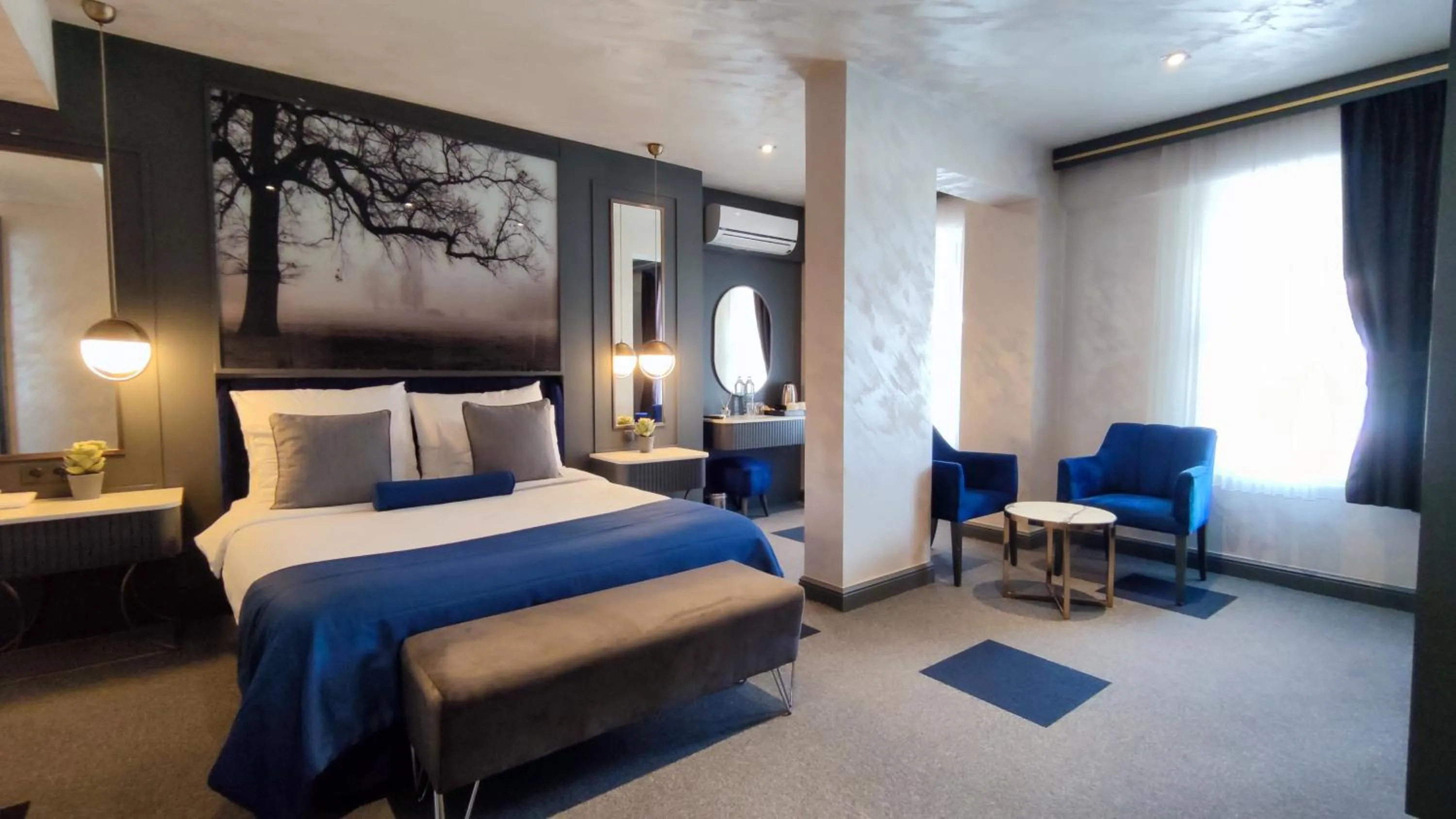 Bed in Skopea Inn Exclusive Hotel