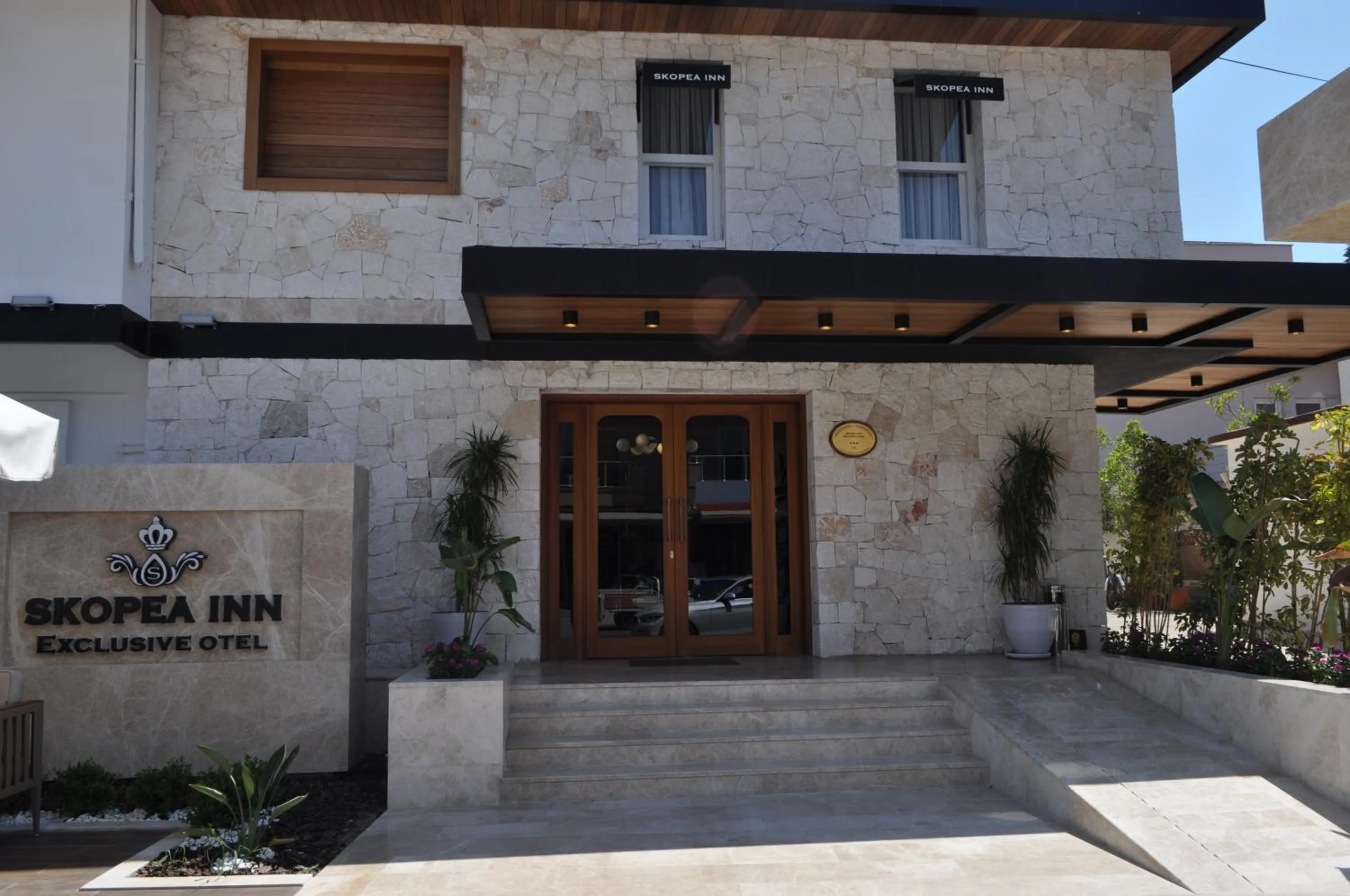 Property building in Skopea Inn Exclusive Hotel