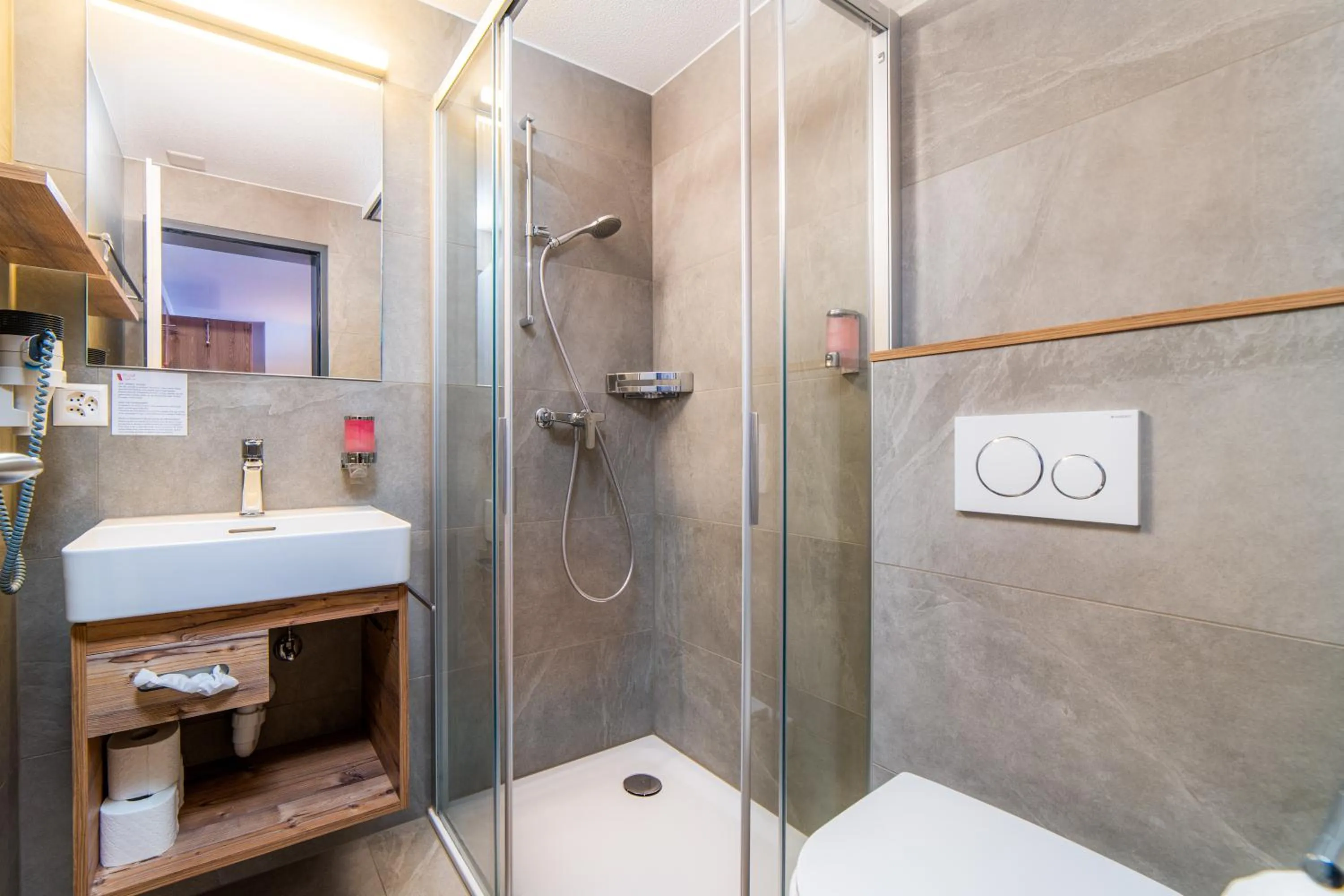 Shower in Hotel Kristall-Saphir Superior